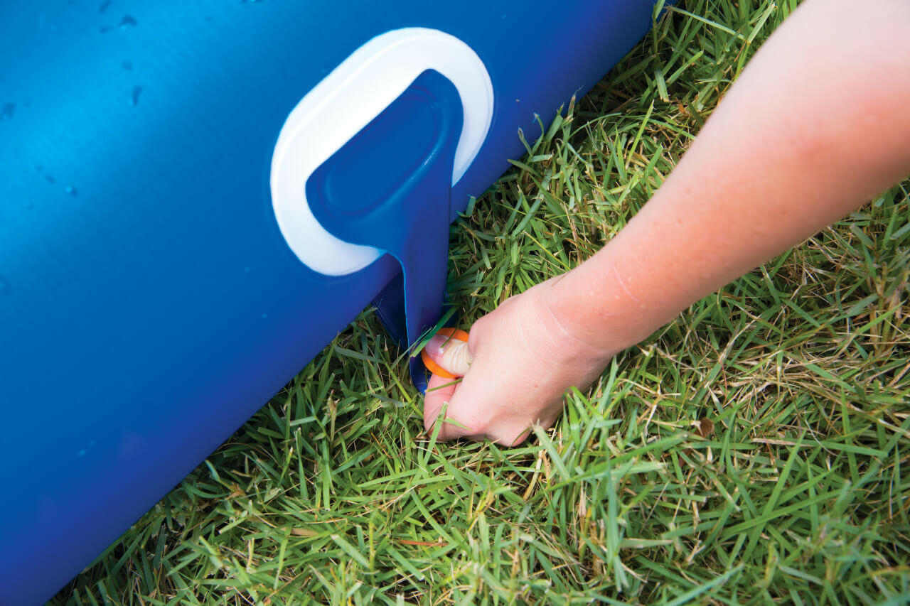 Mega Slide 25FT Giant Backyard Water Slide with Cushioned Sleds - Kids Eye Candy