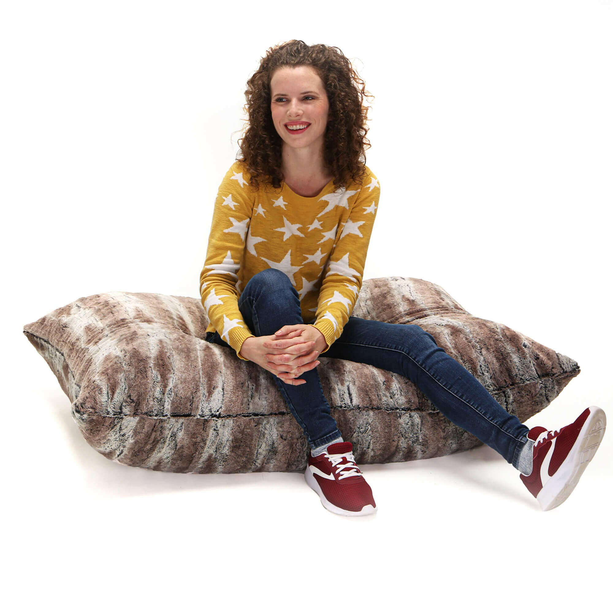 Ultimate Faux Fur Bean Bag Lounger Chair Slip Cover Made in USA - Kids Eye Candy