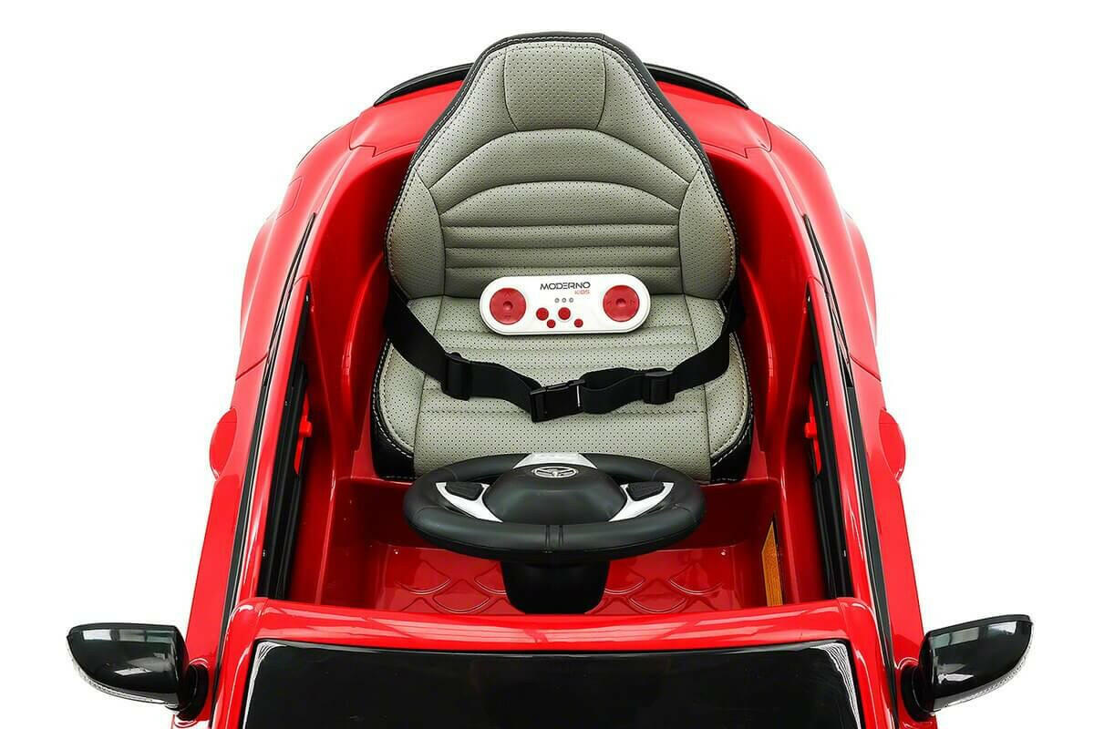 Mercedes Kids 12V C63S Ride-On Car w/ Parental Remote, MP3, Leather Seats, LED Lights - Kids Eye Candy