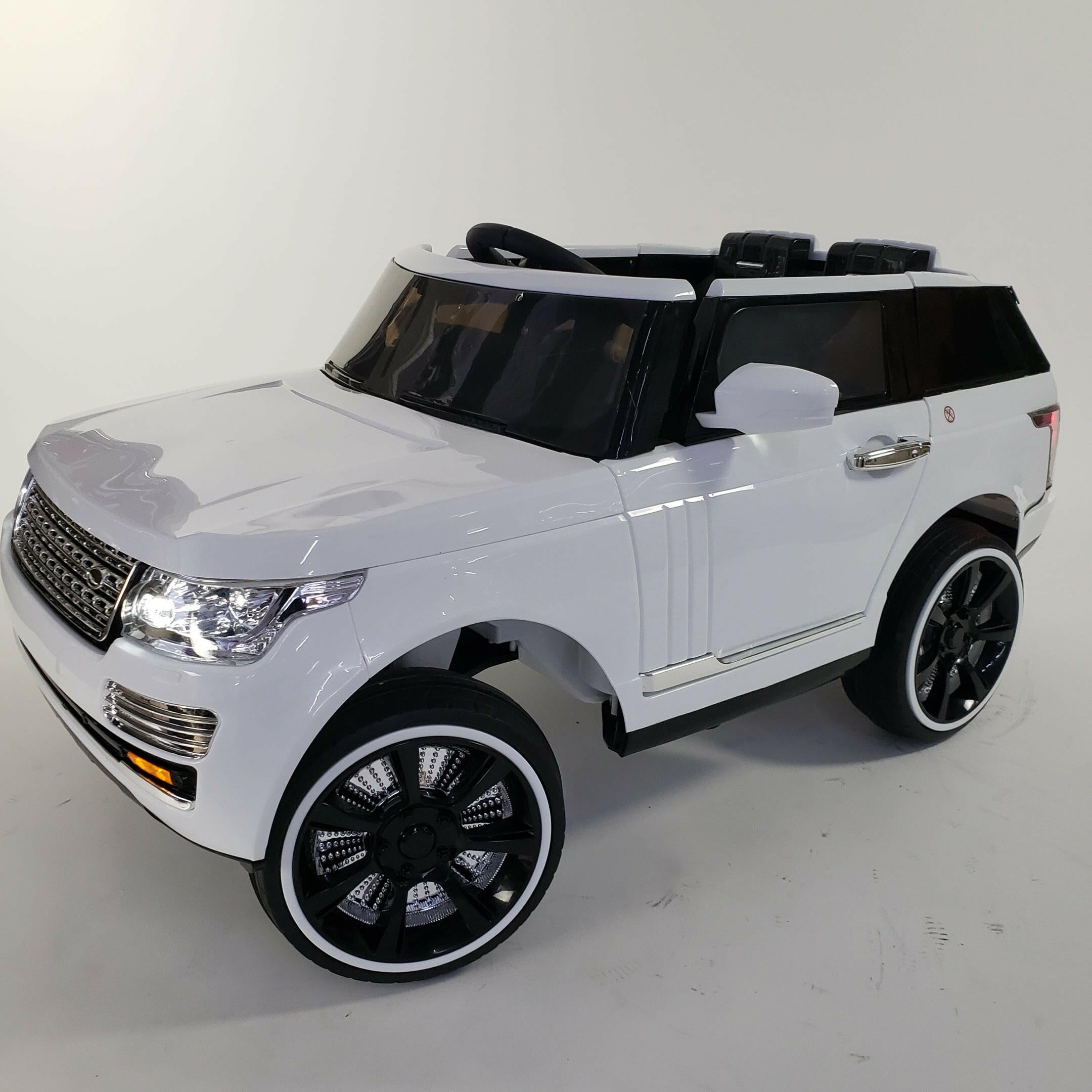 Range Rover SUV Kids 12V Ride-On Car Two-Seater w/ Parental Remote, MP3, LED Lights - Kids Eye Candy