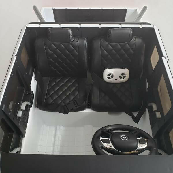 24V Mercedes G63S AMG Ride-On Six Wheel Drive with Parent Remote MP3 LED Wheels - Kids Eye Candy