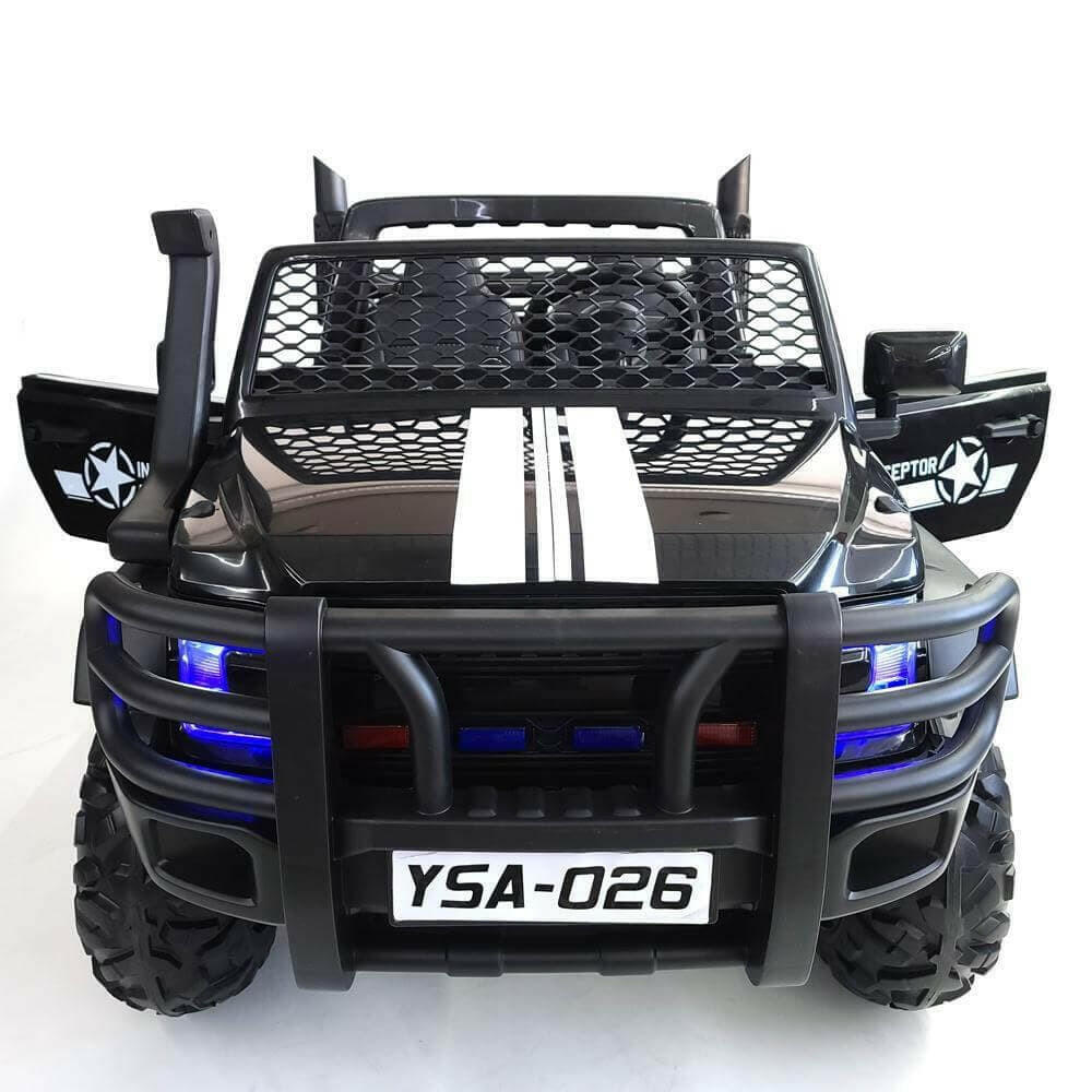 Monster Truck Kids 24V Ride-On Two Seater with Parental Remote MP3 LED - Kids Eye Candy