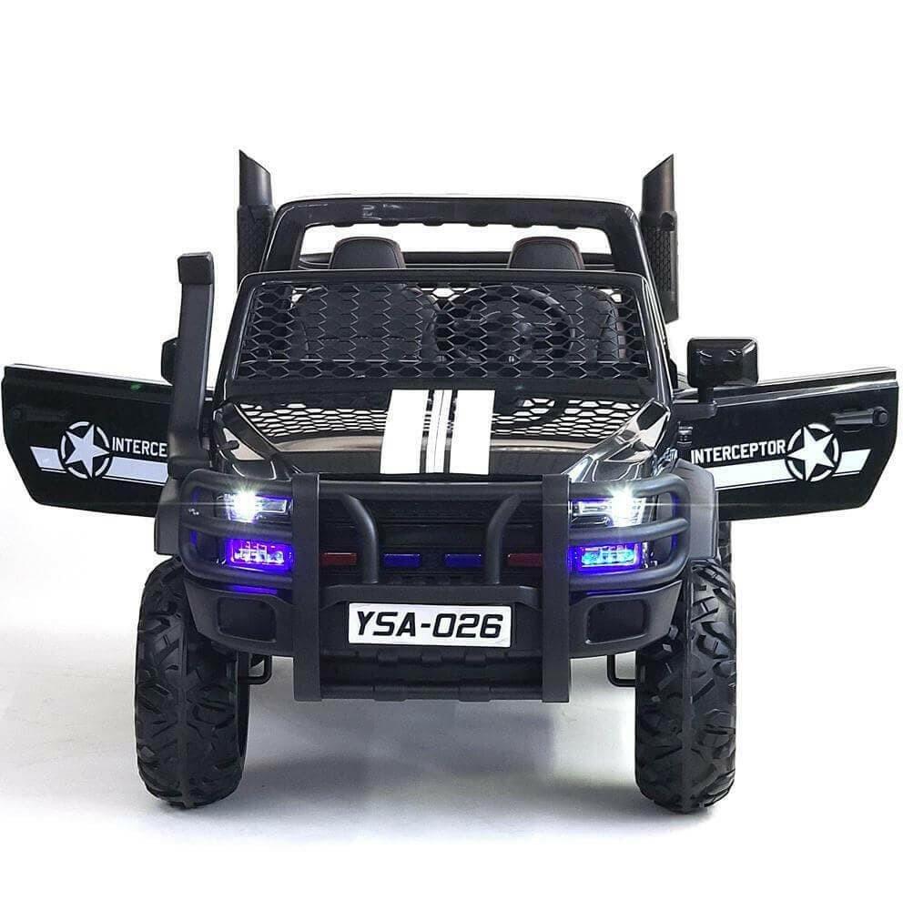 Monster Truck Kids 24V Ride-On Two Seater with Parental Remote MP3 LED - Kids Eye Candy