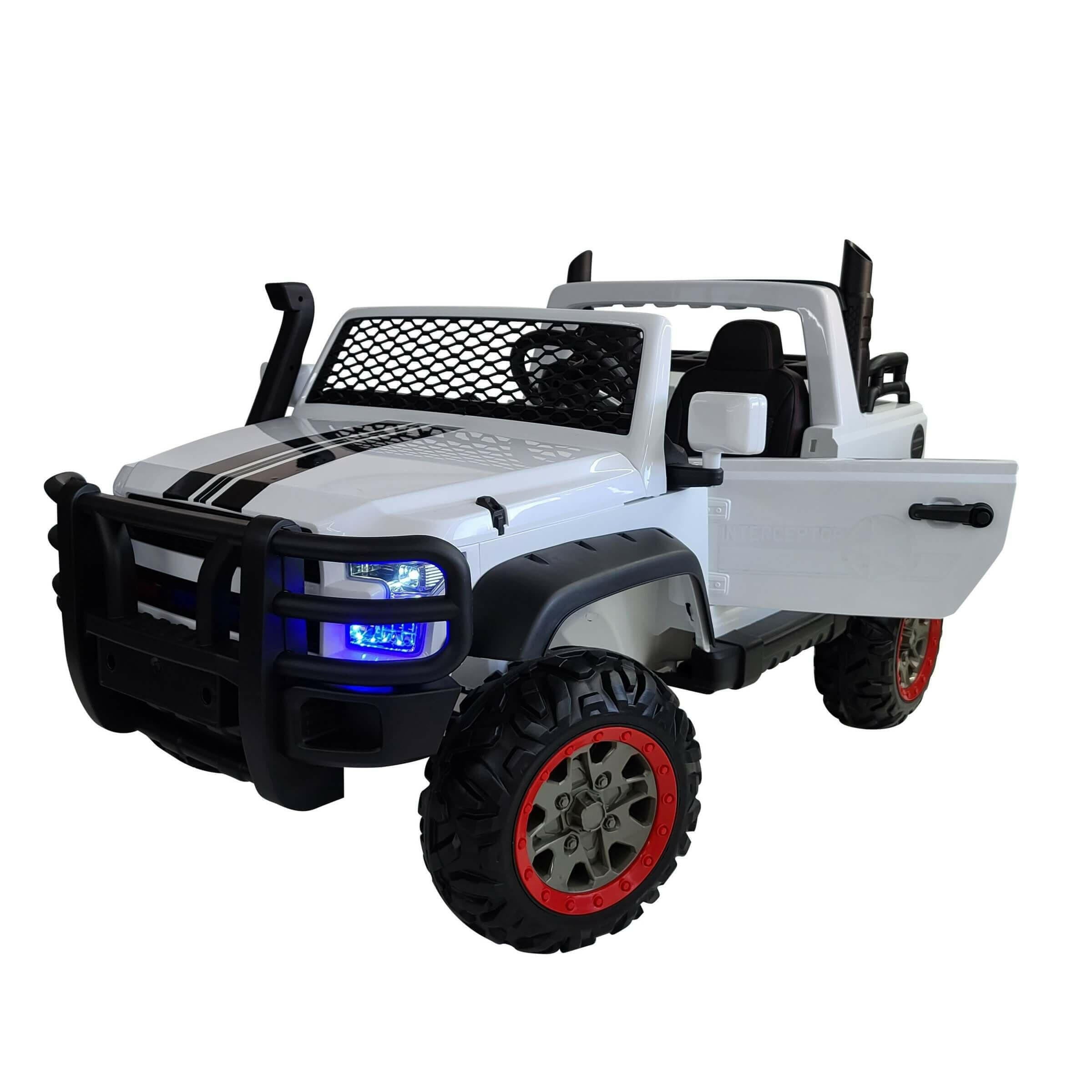 Monster Truck Kids 24V Ride-On Two Seater with Parental Remote MP3 LED - Kids Eye Candy