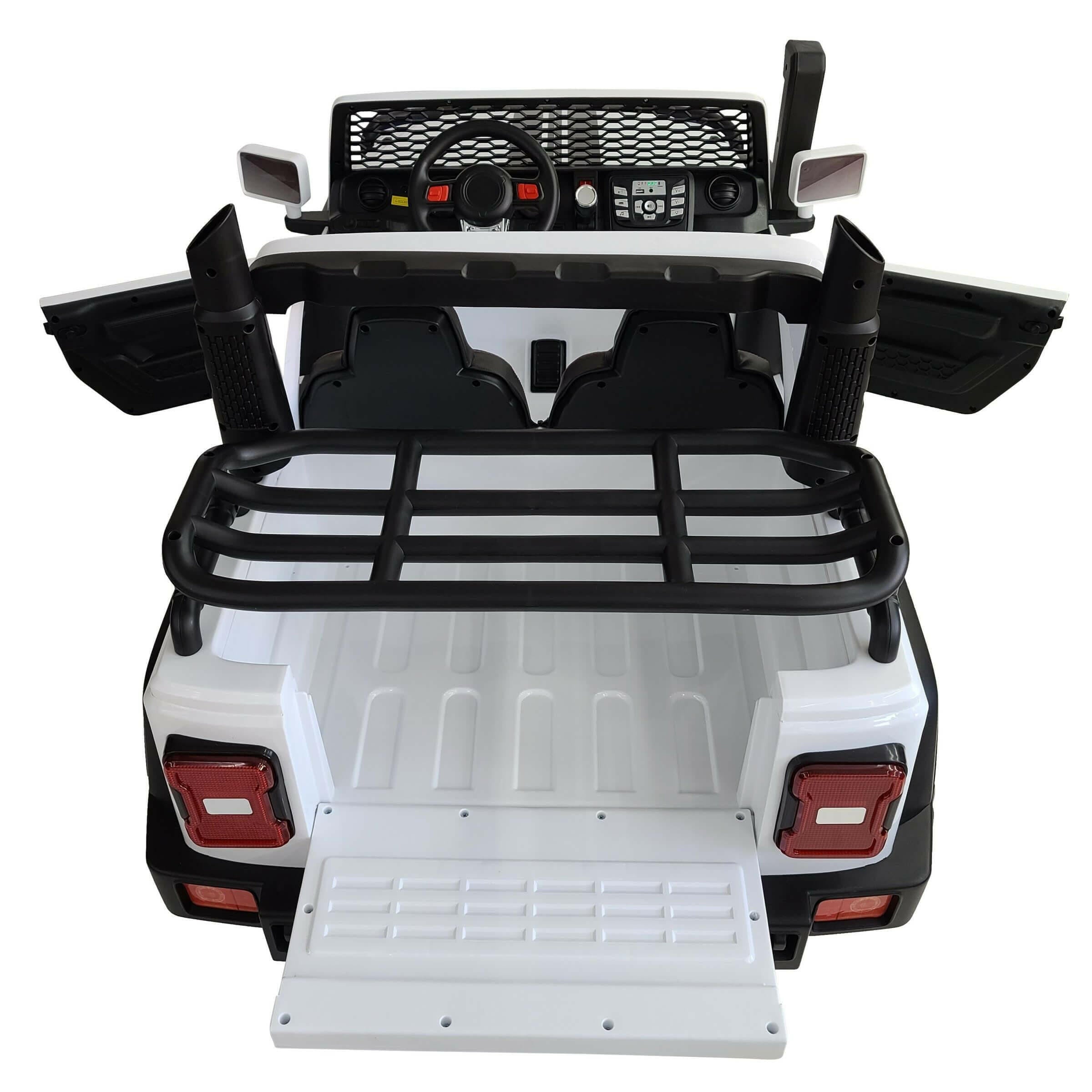 Monster Truck Kids 24V Ride-On Two Seater with Parental Remote MP3 LED - Kids Eye Candy