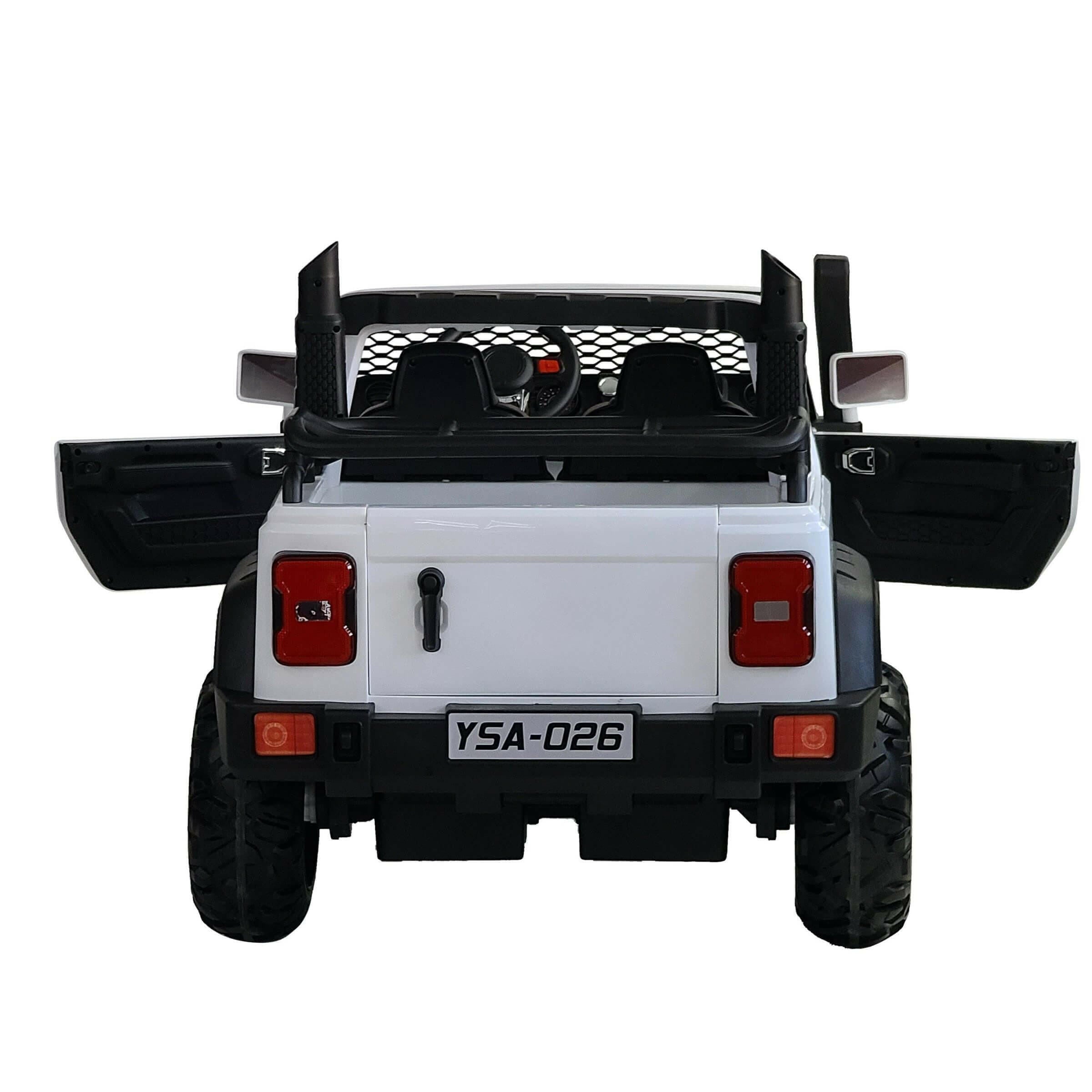 Monster Truck Kids 24V Ride-On Two Seater with Parental Remote MP3 LED - Kids Eye Candy
