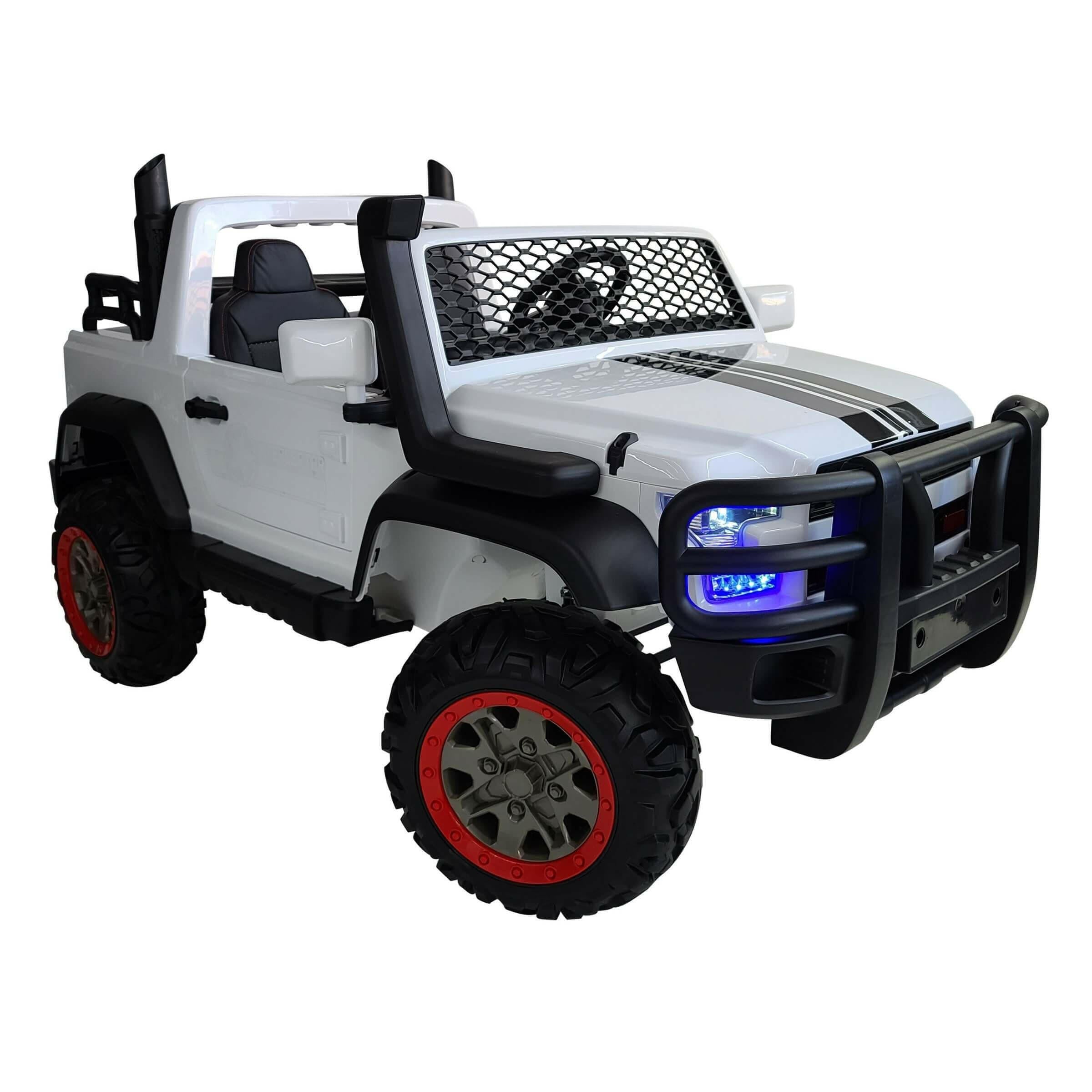 Monster Truck Kids 24V Ride-On Two Seater with Parental Remote MP3 LED - Kids Eye Candy