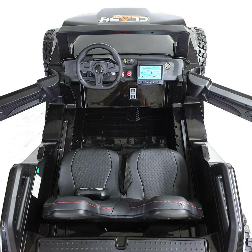 Kids Electric Ride On Off Road Buggy 24V 2 Leather Seats MP4 Player 15' Wheels - Kids Eye Candy