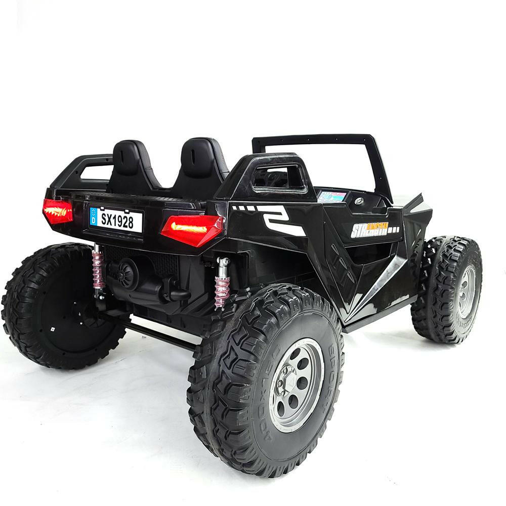 Kids Electric Ride On Off Road Buggy 24V 2 Leather Seats MP4 Player 15' Wheels - Kids Eye Candy