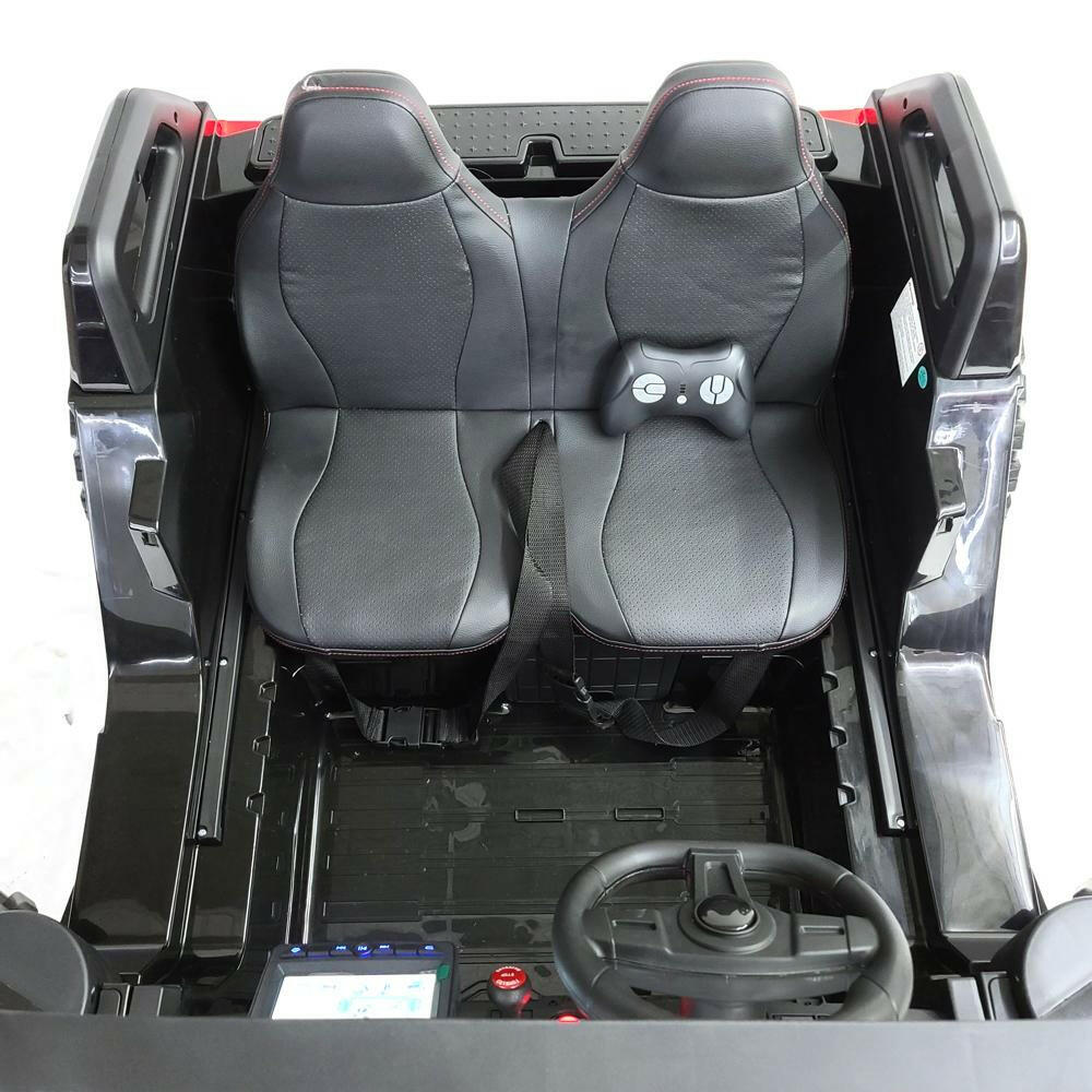 Kids Electric Ride On Off Road Buggy 24V 2 Leather Seats MP4 Player 15' Wheels - Kids Eye Candy