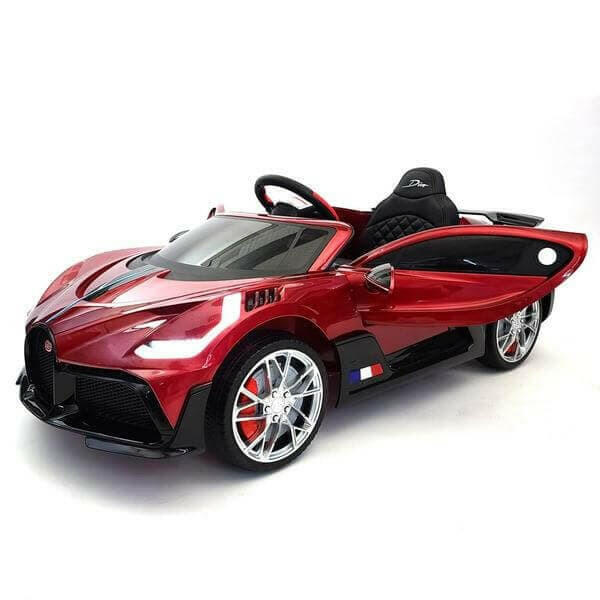 Bugatti Divo Kids 12V Ride-On Car w/ Parent Remote, MP3, LED Lights - Kids Eye Candy