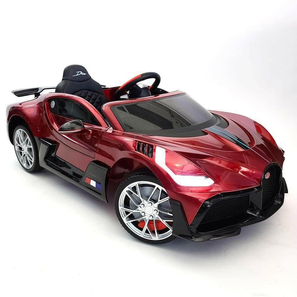 Bugatti Divo Kids 12V Ride-On Car w/ Parent Remote, MP3, LED Lights - Kids Eye Candy
