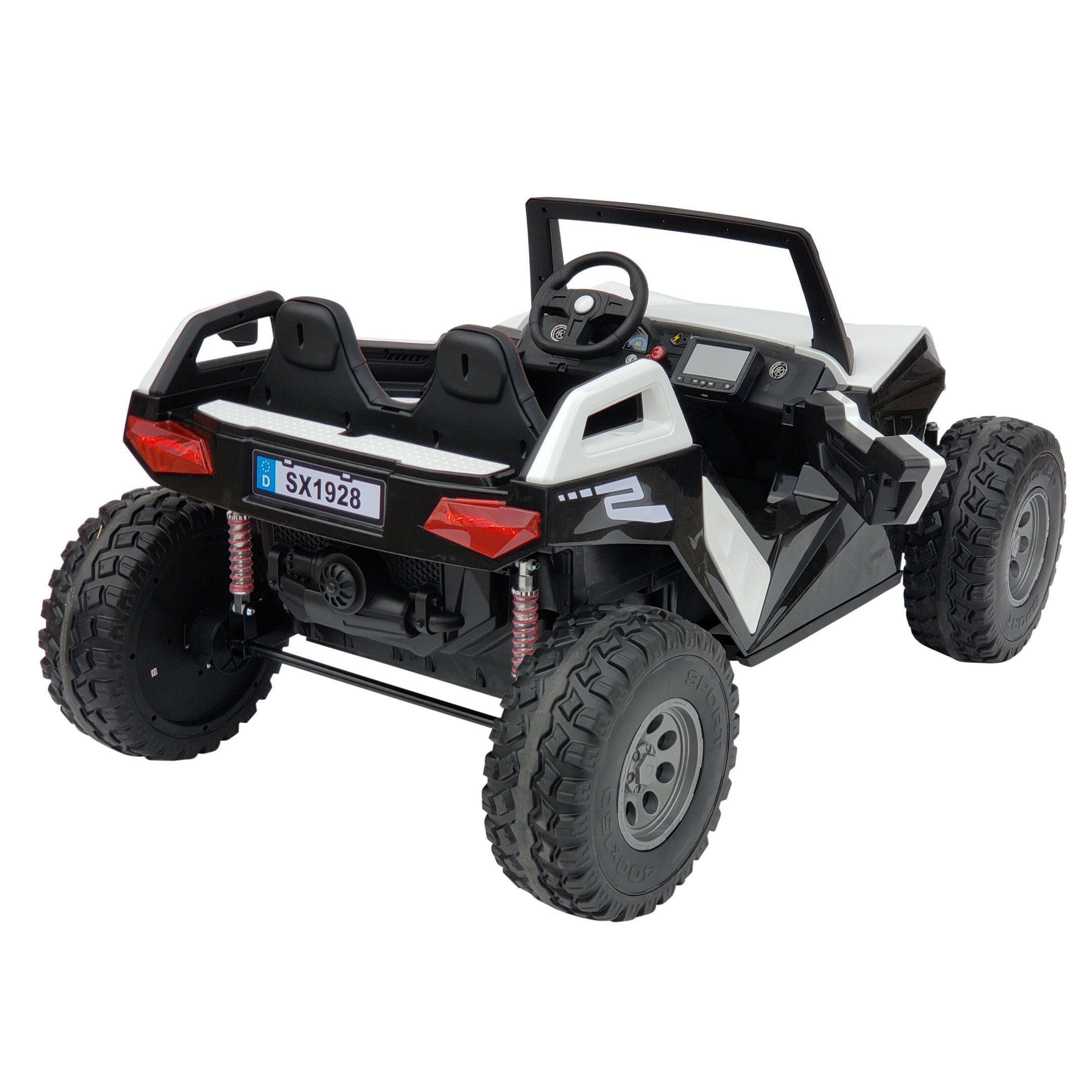 Kids Electric Sport Buggy 24V Ride On 2 Leather Seats MP4 Player - Kids Eye Candy