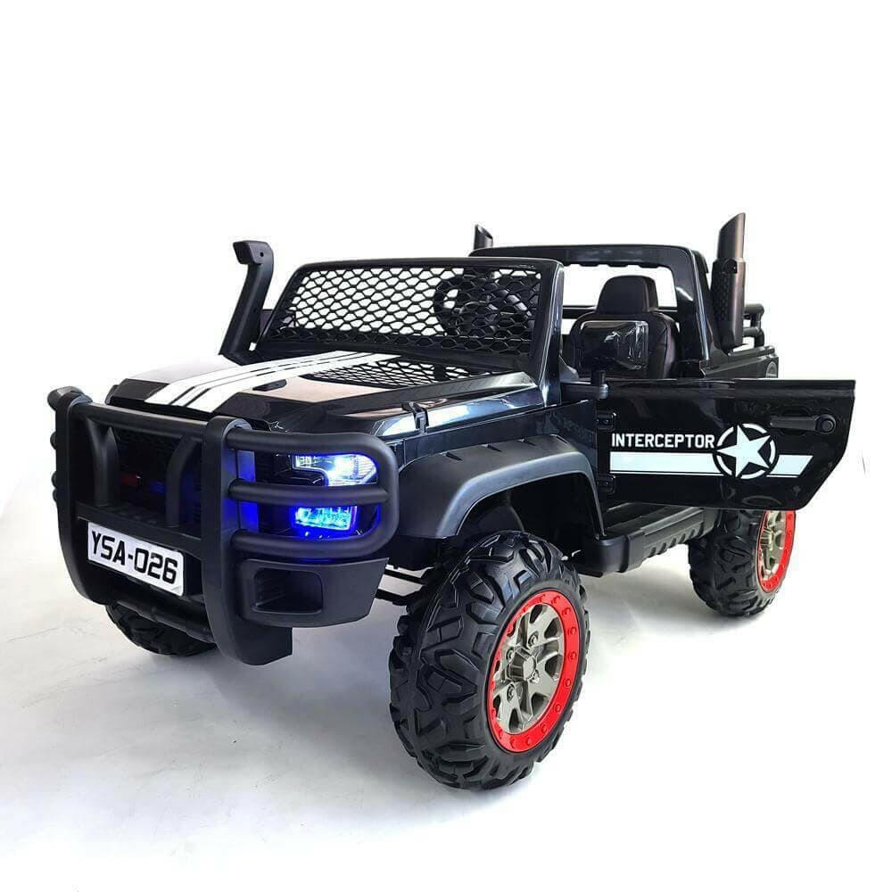 Monster Truck Kids 24V Ride-On Two Seater with Parental Remote MP3 LED - Kids Eye Candy