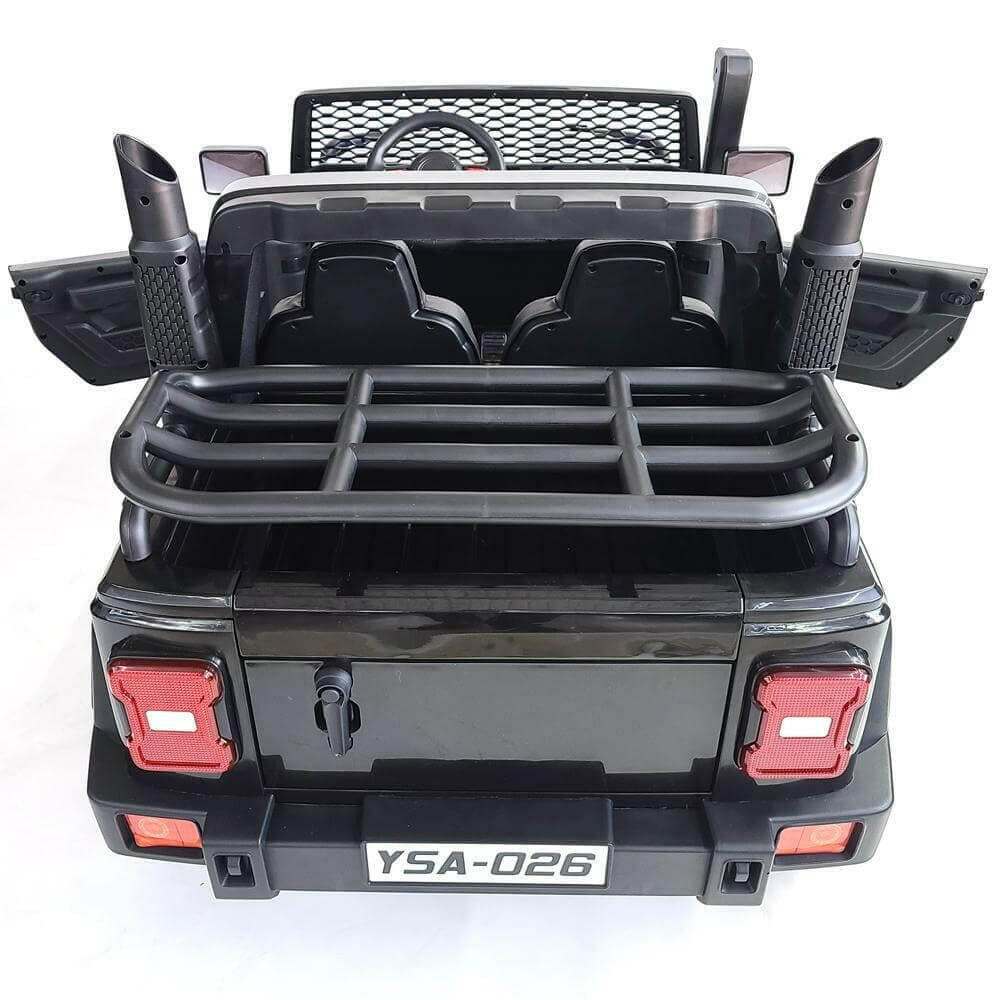 Monster Truck Kids 24V Ride-On Two Seater with Parental Remote MP3 LED - Kids Eye Candy