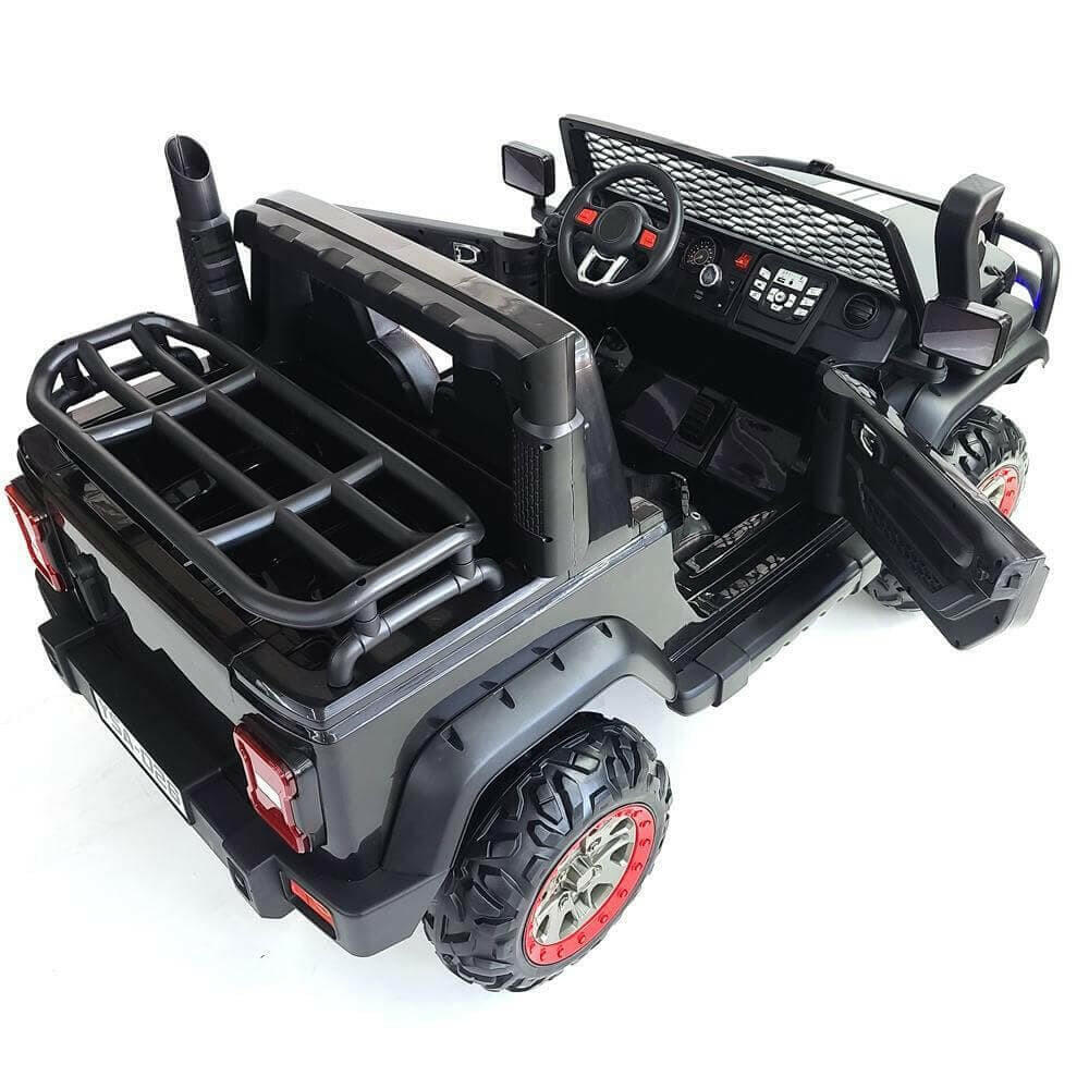 Monster Truck Kids 24V Ride-On Two Seater with Parental Remote MP3 LED - Kids Eye Candy