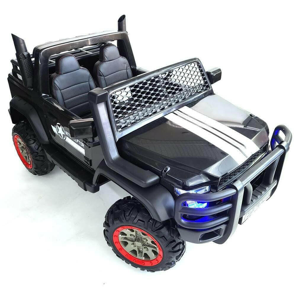 Monster Truck Kids 24V Ride-On Two Seater with Parental Remote MP3 LED - Kids Eye Candy