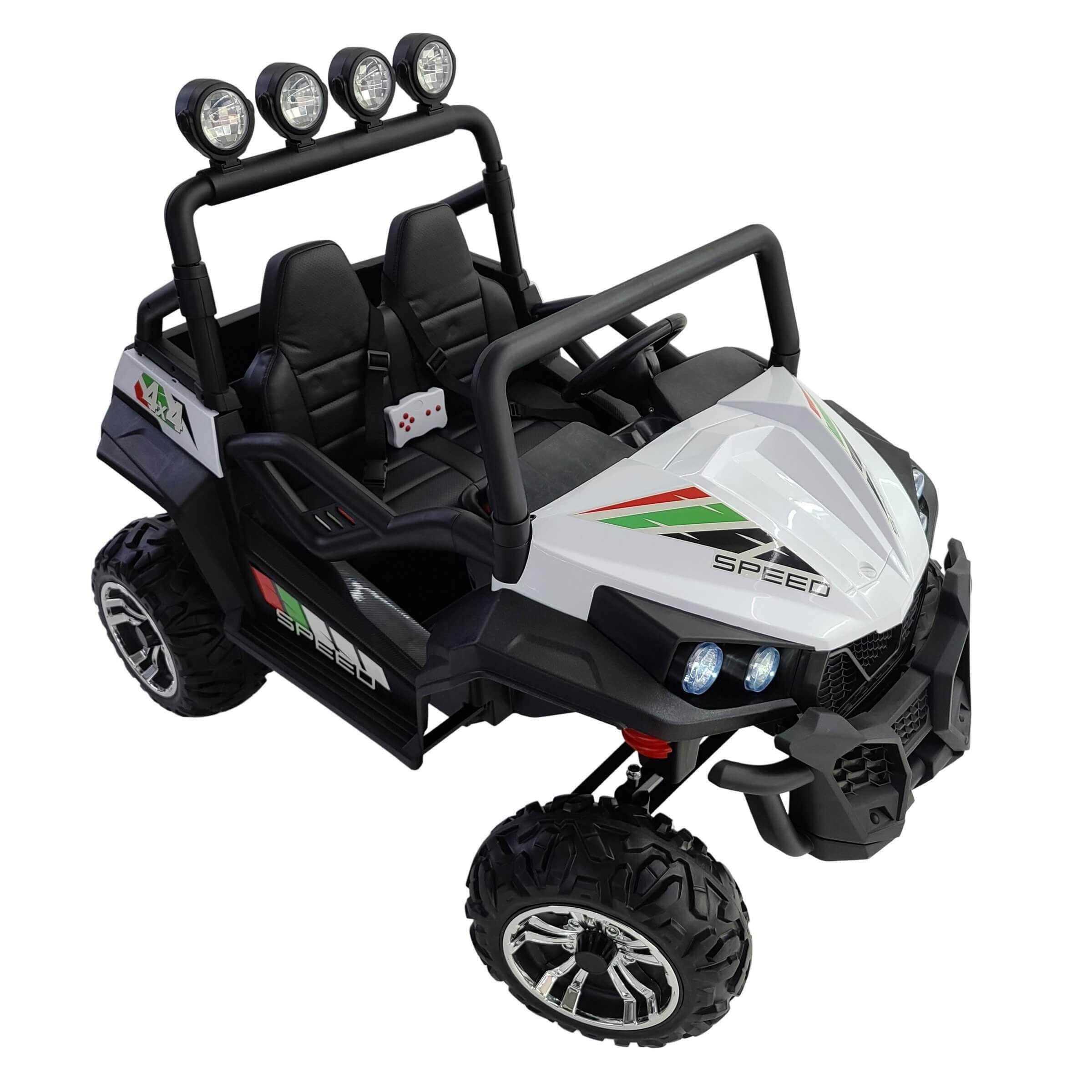 24V Buggy Max All Terrain Kids Ride-On Truck Two-Seater w/ Parental Remote - Kids Eye Candy