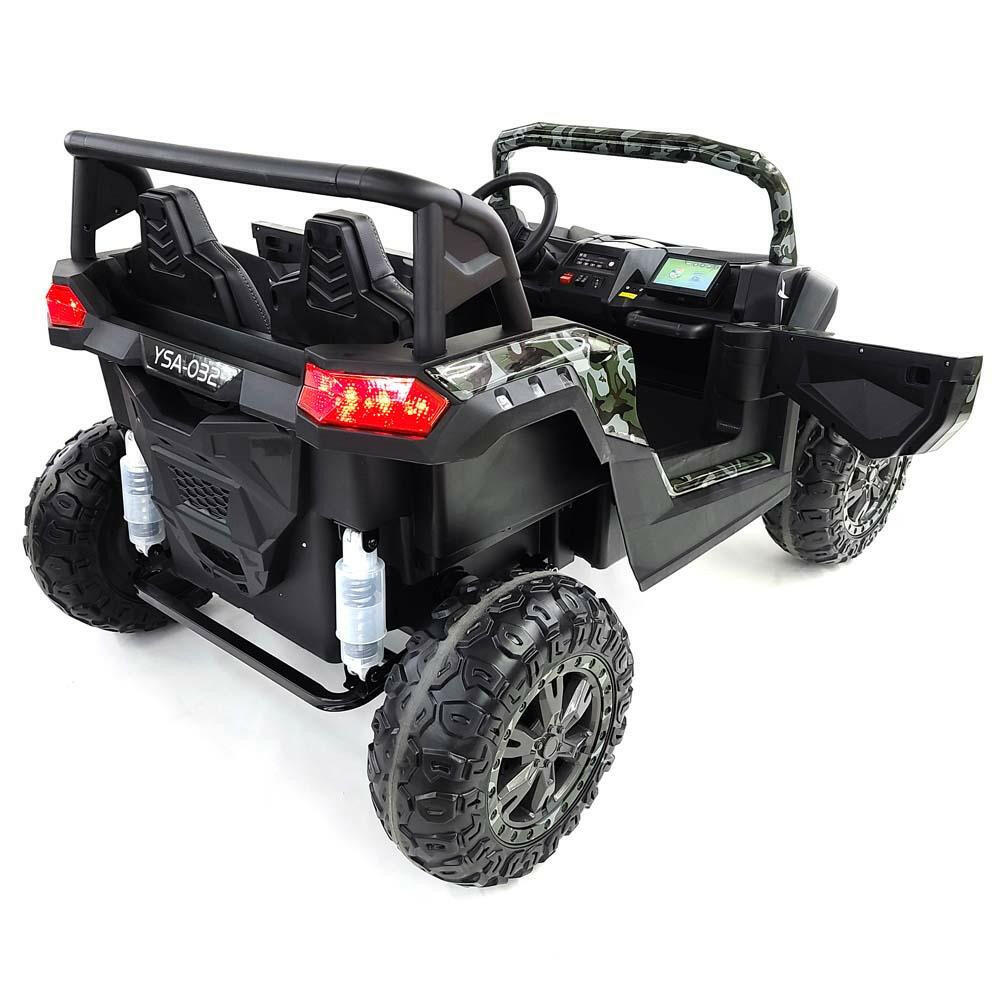 Kids Electric Ride On Buggy 24 Volt EVA Rubber Wheels 2 Seater MP4 Player - Kids Eye Candy