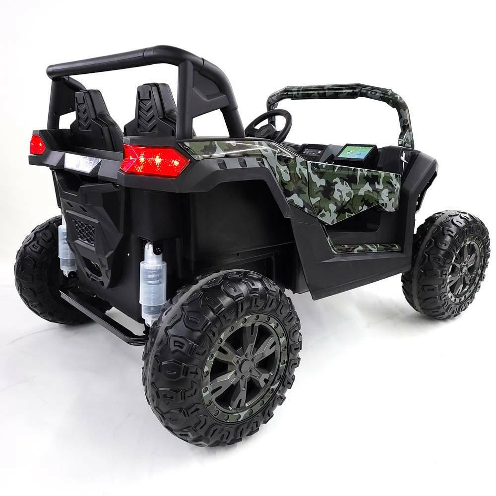 Kids Electric Ride On Buggy 24 Volt EVA Rubber Wheels 2 Seater MP4 Player - Kids Eye Candy