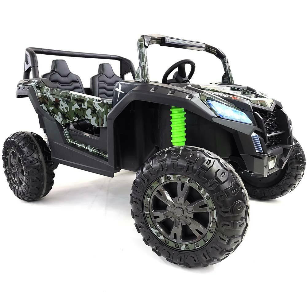 Kids Electric Ride On Buggy 24 Volt EVA Rubber Wheels 2 Seater MP4 Player - Kids Eye Candy