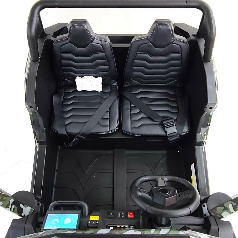 Kids Electric Ride On Buggy 24 Volt EVA Rubber Wheels 2 Seater MP4 Player - Kids Eye Candy