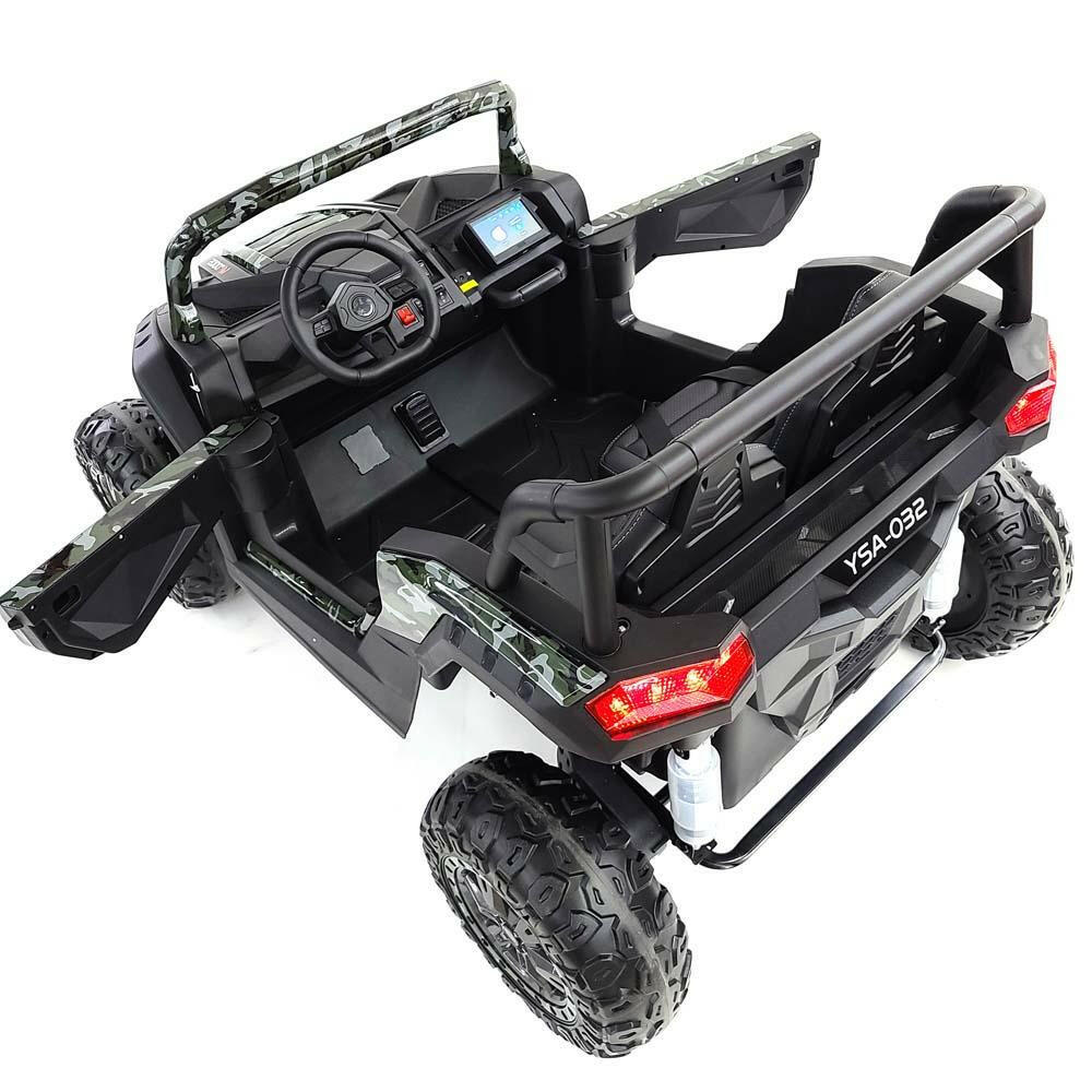 Kids Electric Ride On Buggy 24 Volt EVA Rubber Wheels 2 Seater MP4 Player - Kids Eye Candy