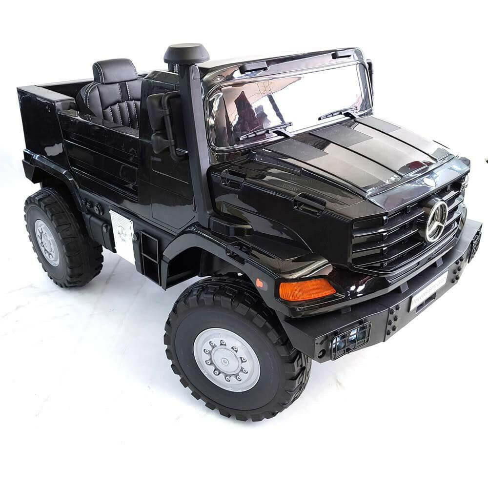24V Mercedes Kids Zetros Ride-On Electric with Parental Remote, MP3, Leather Seats, Trunk Space - Kids Eye Candy