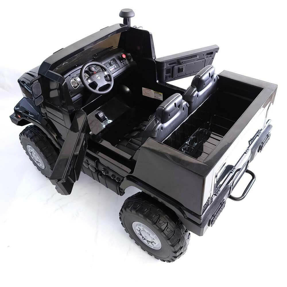 24V Mercedes Kids Zetros Ride-On Electric with Parental Remote, MP3, Leather Seats, Trunk Space - Kids Eye Candy