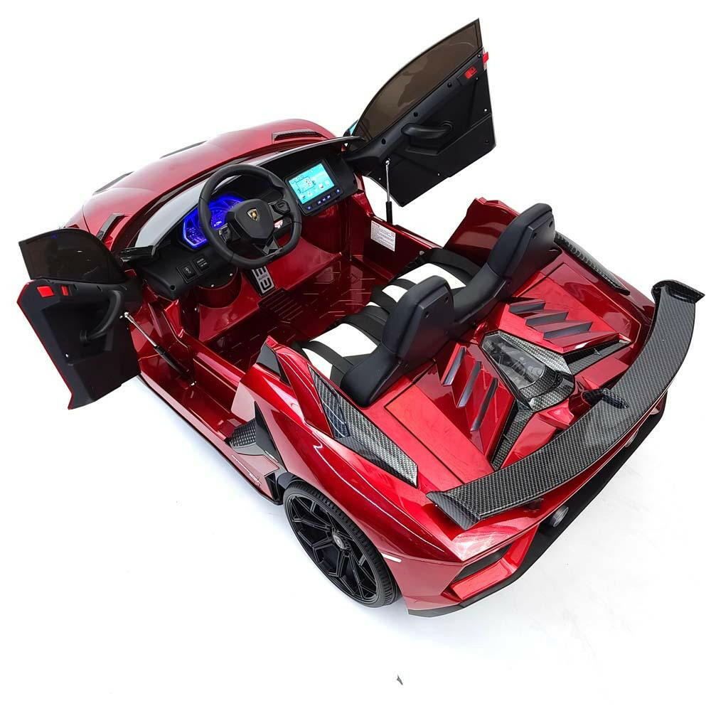 Electric Ride On Licensed 24V Lamborghini Aventador Drift 2 Seater MP4 - Kids Eye Candy