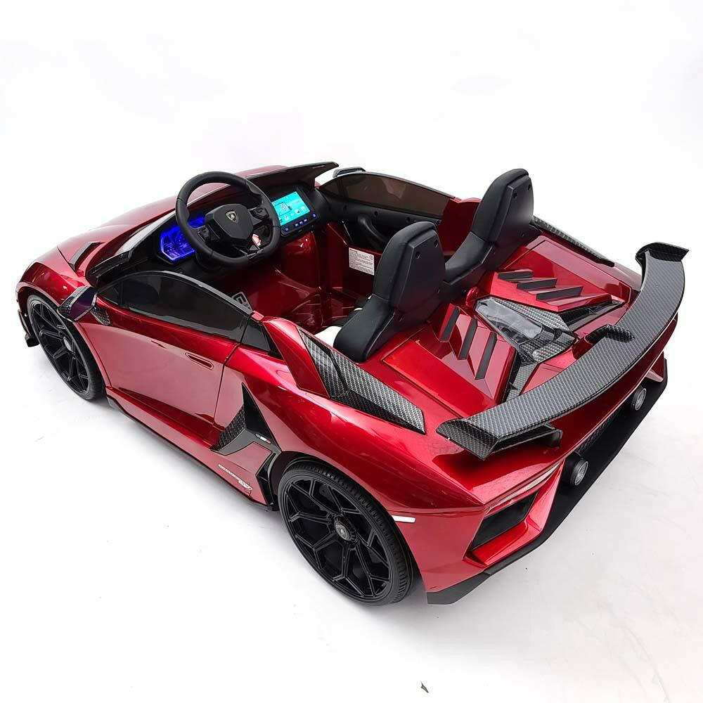 Electric Ride On Licensed 24V Lamborghini Aventador Drift 2 Seater MP4 - Kids Eye Candy