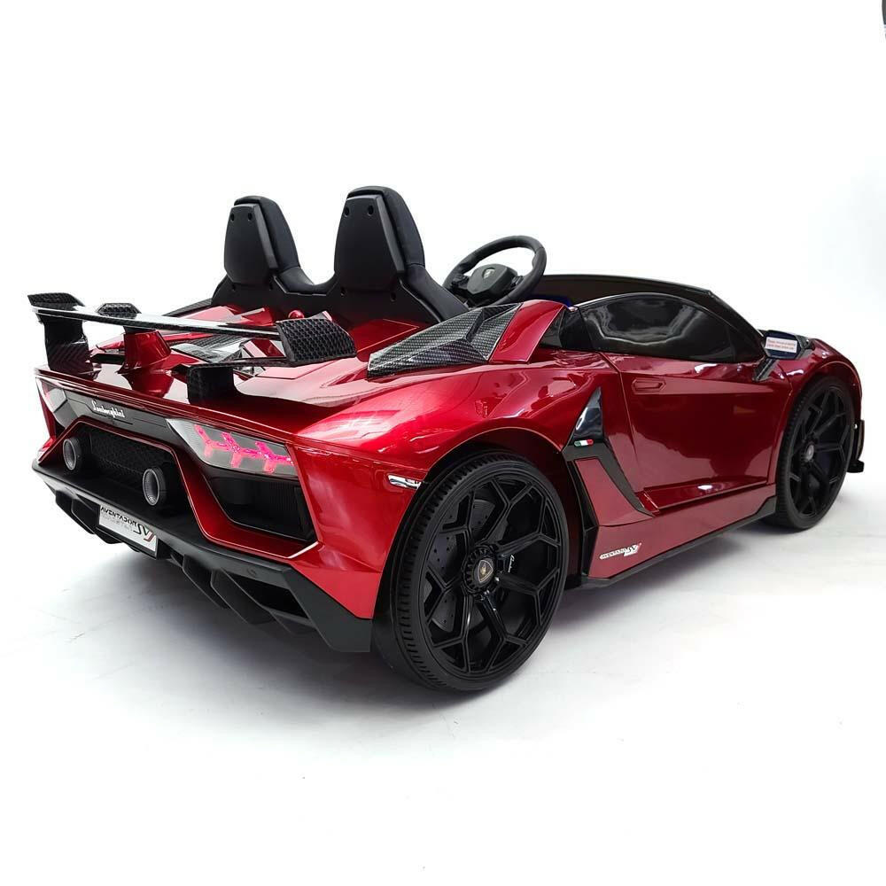 Electric Ride On Licensed 24V Lamborghini Aventador Drift 2 Seater MP4 - Kids Eye Candy