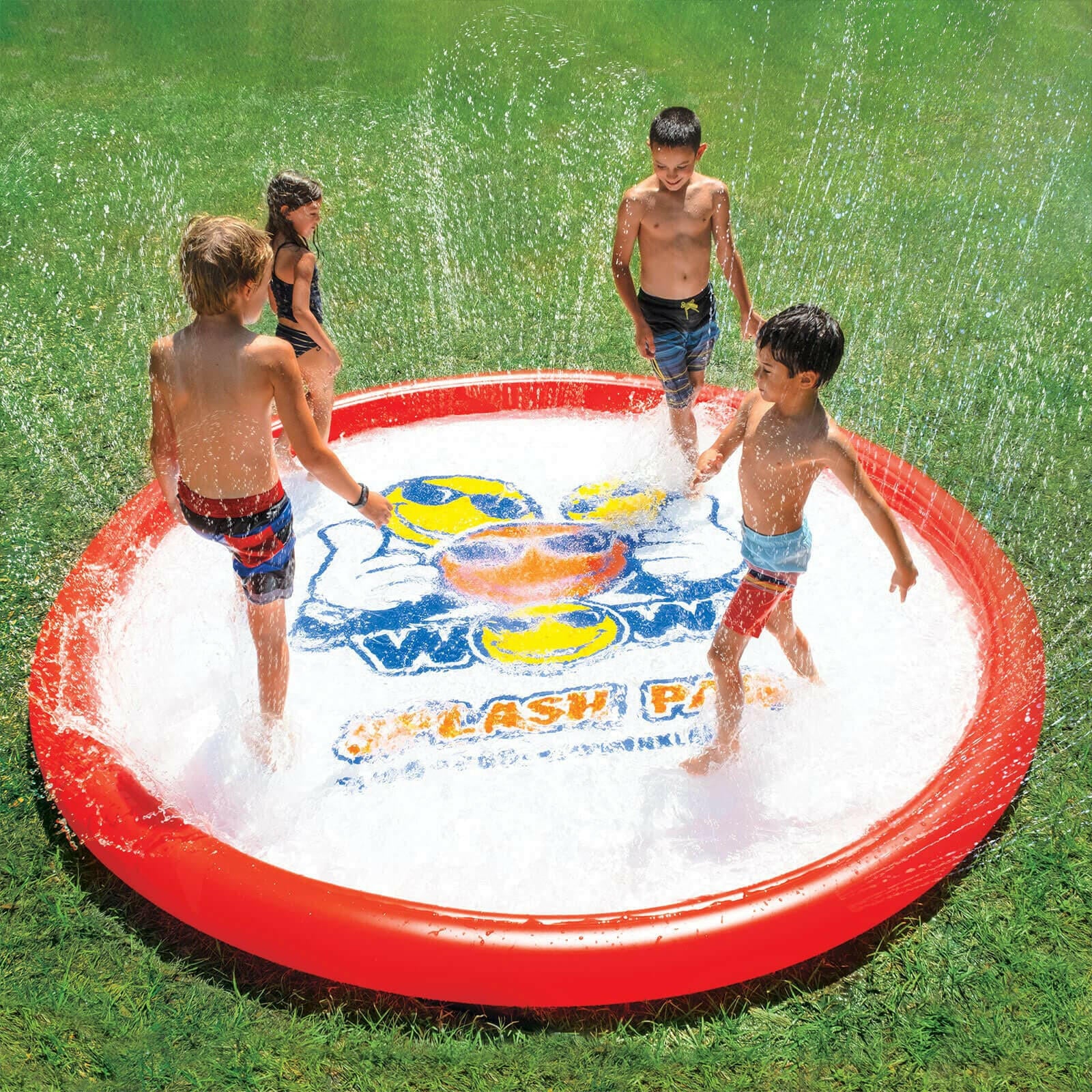 Splash Bad Sprinkler Kiddie Pool - Kids Eye Candy