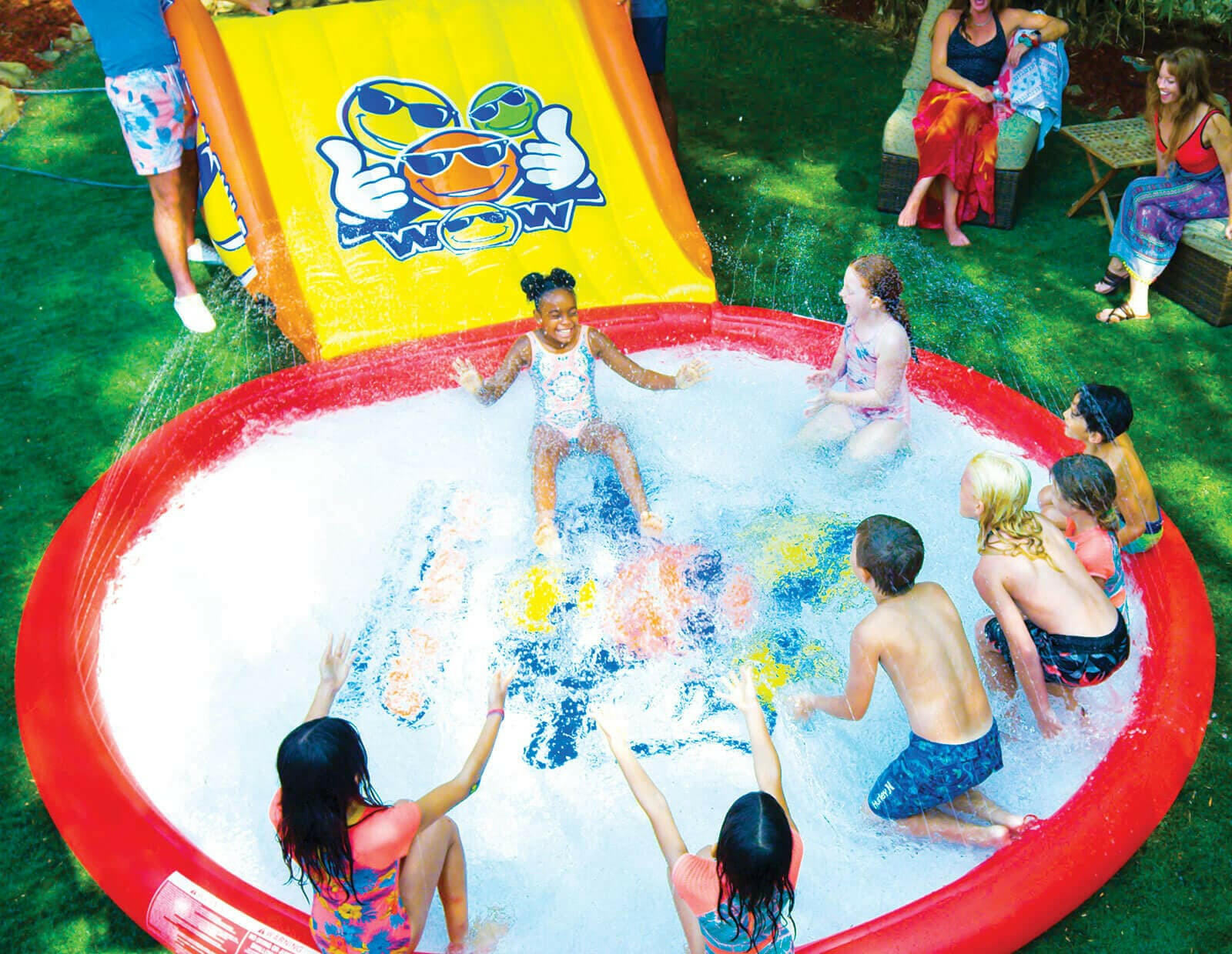 Splash Bad Sprinkler Kiddie Pool - Kids Eye Candy