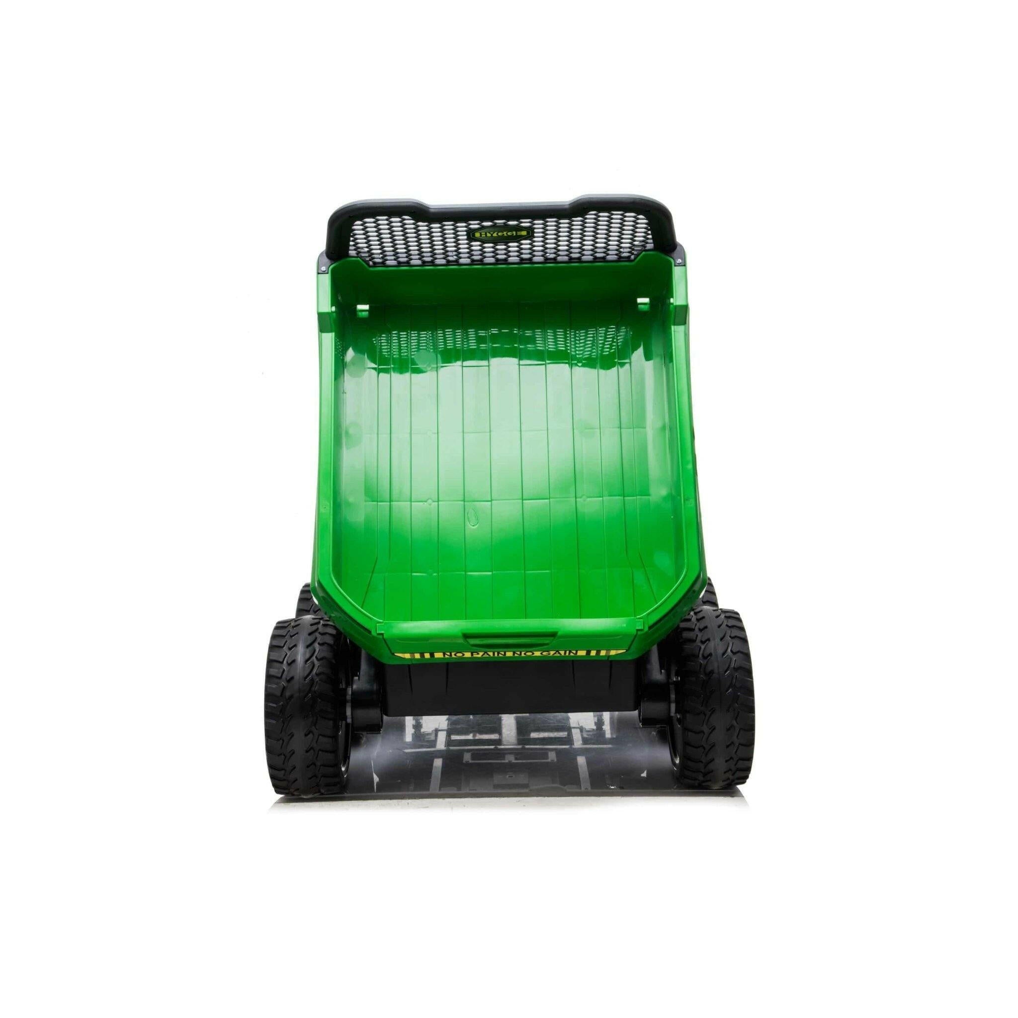 24V 4x4 Freddo Toys 6 Wheels Tractor Trailer 2 Seater Ride on with Parental Remote Control for 3+ Years - Dti Direct USA