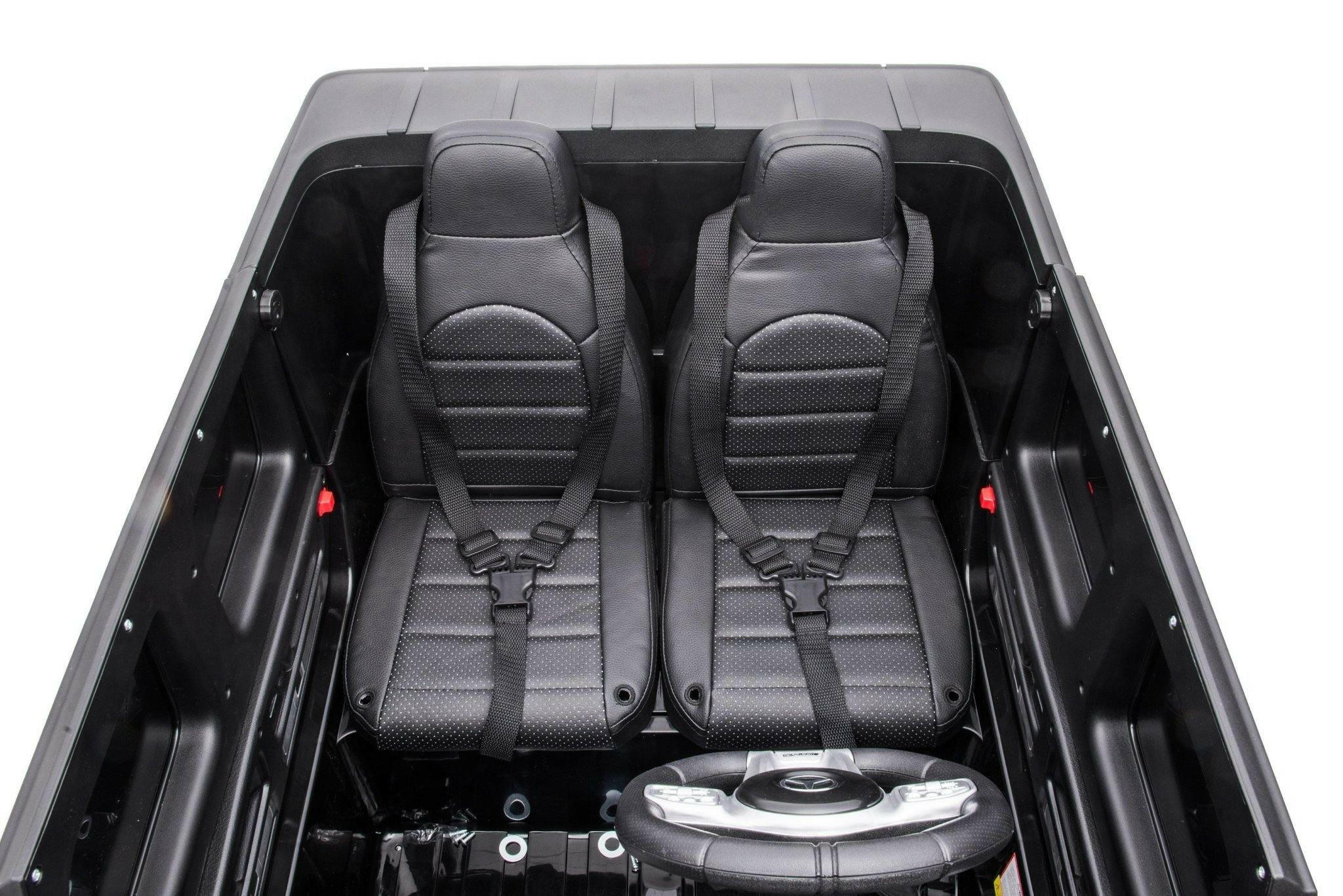 24V 4x4 Mercedes G63 2 Seater Ride on Car with Parental Remote Control for 3-8 Years - Dti Direct USA