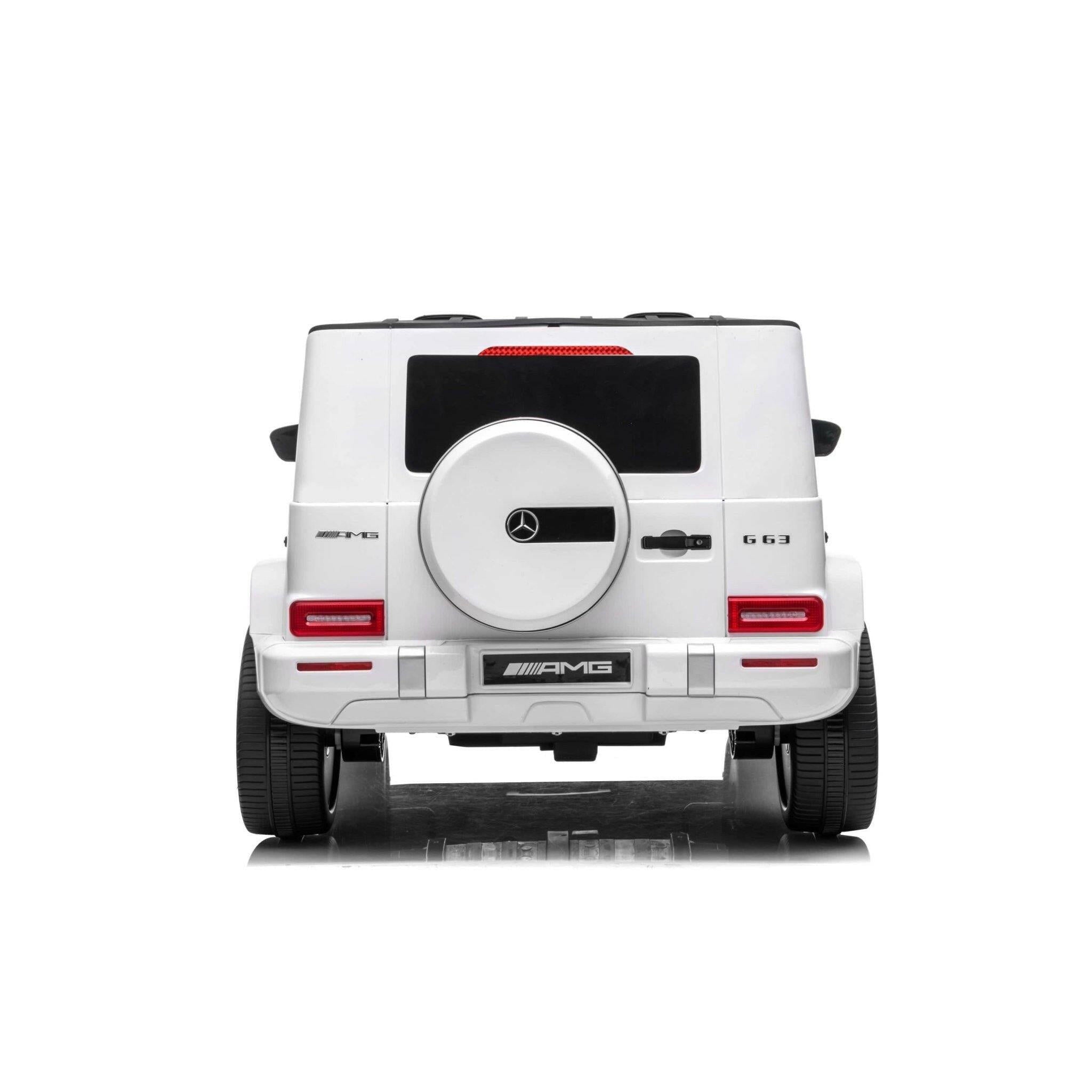 24V 4x4 Mercedes G63 2 Seater Ride on Car with Parental Remote Control for 3-8 Years - Dti Direct USA