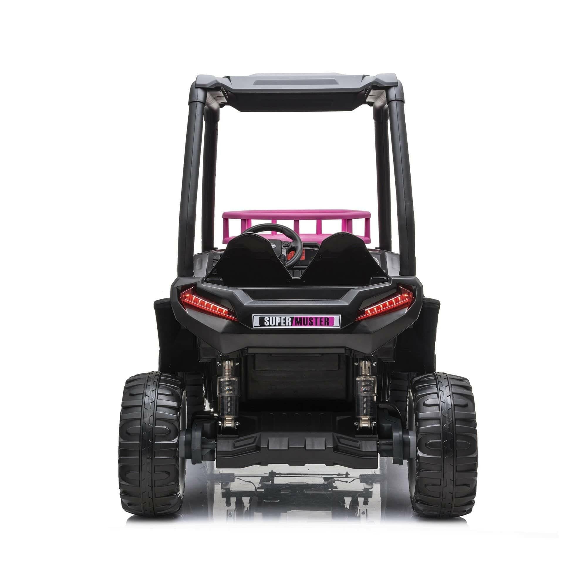24V Freddo Toys Off Road 2 Seater Ride on UTV with Parental Remote Control for 3-8 Years - Dti Direct USA
