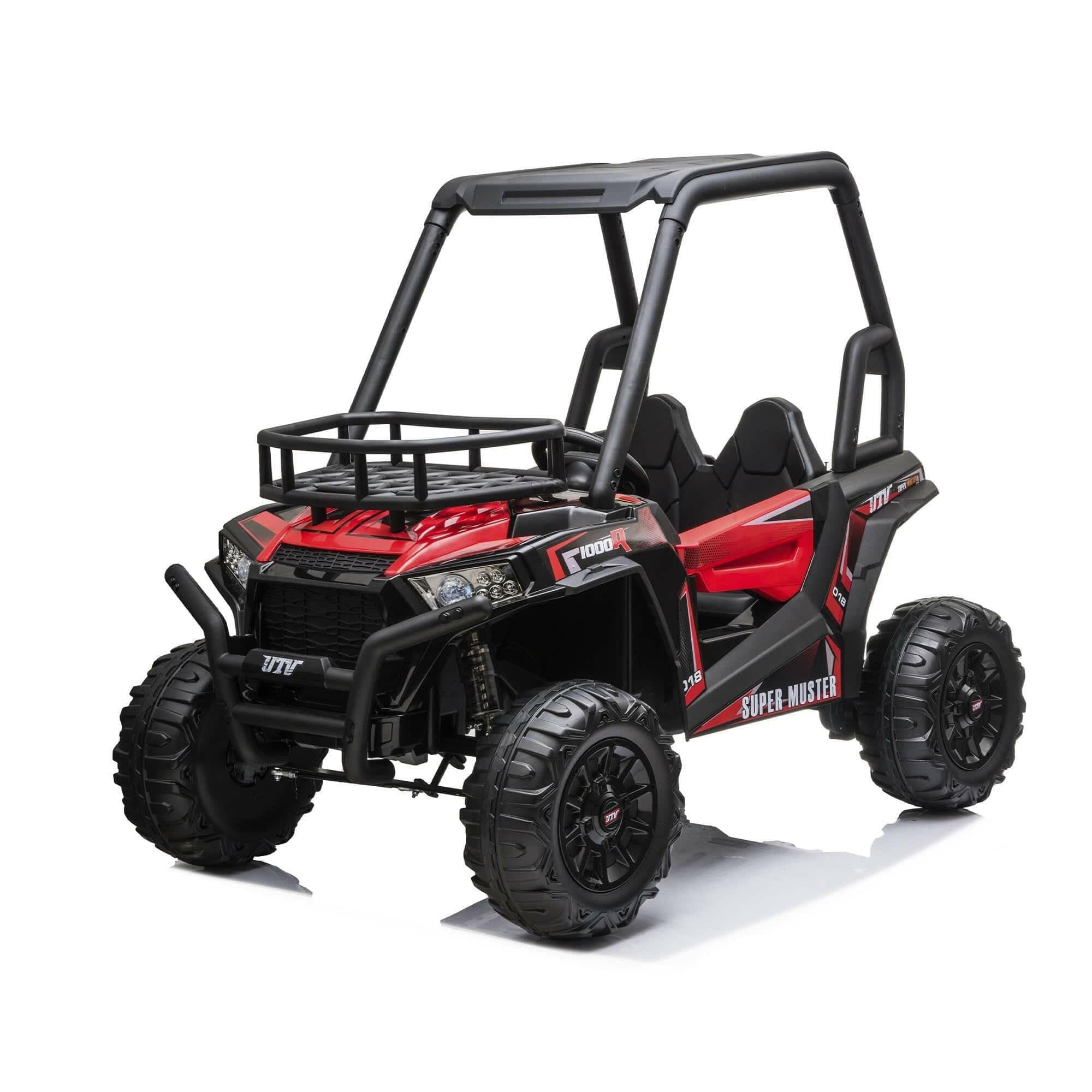 24V Freddo Toys Off Road 2 Seater Ride on UTV with Parental Remote Control for 3-8 Years - Dti Direct USA