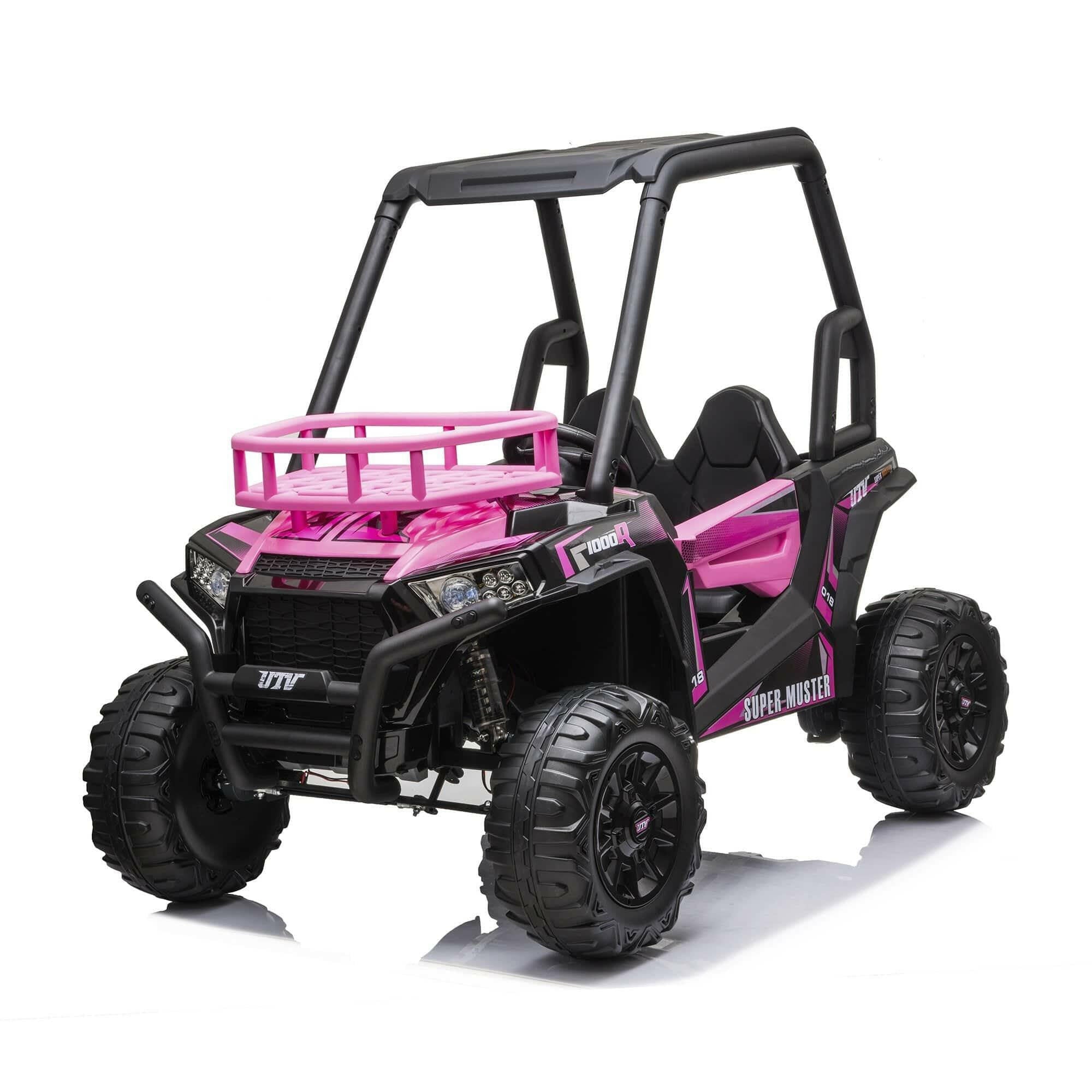 24V Freddo Toys Off Road 2 Seater Ride on UTV with Parental Remote Control for 3-8 Years - Dti Direct USA