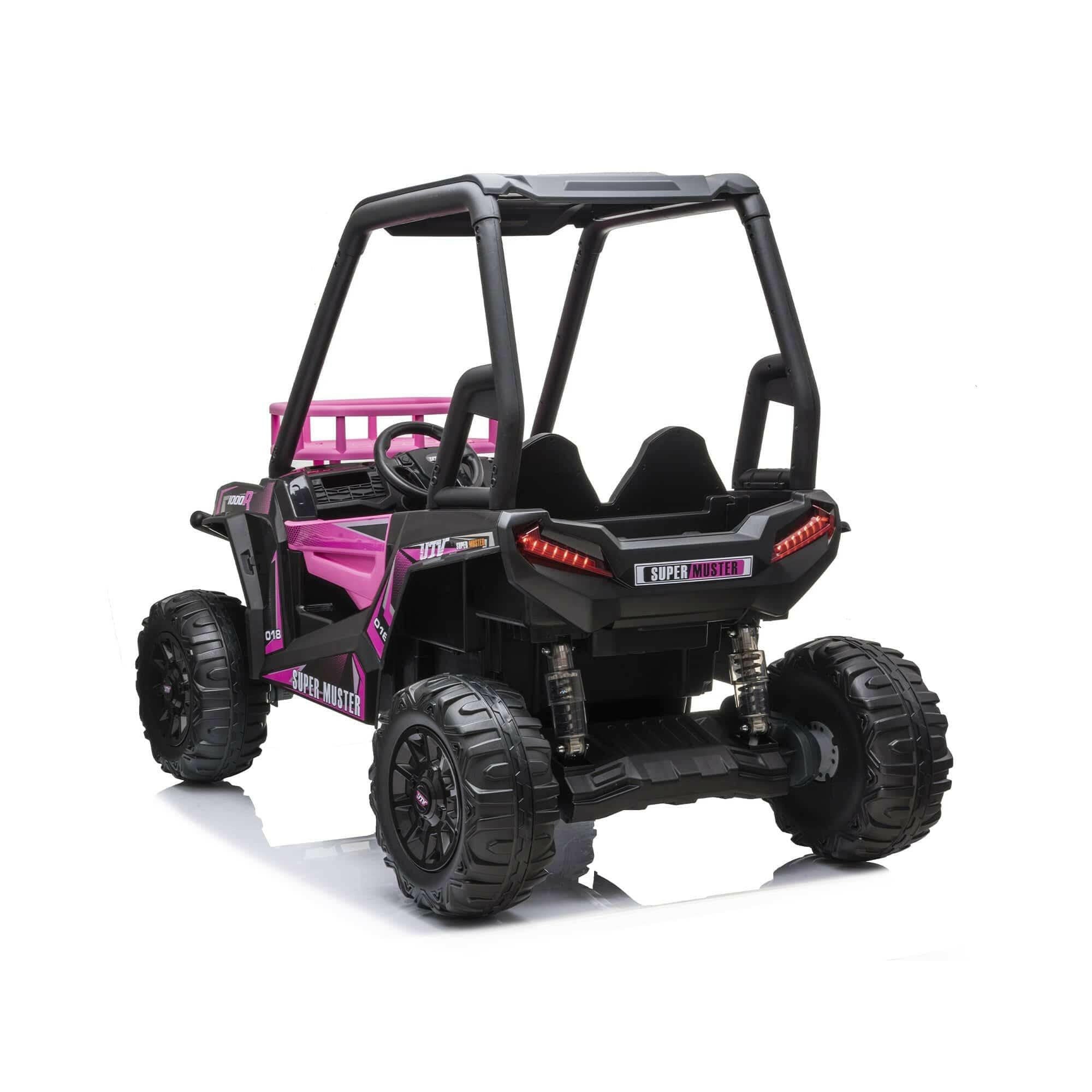 24V Freddo Toys Off Road 2 Seater Ride on UTV with Parental Remote Control for 3-8 Years - Dti Direct USA