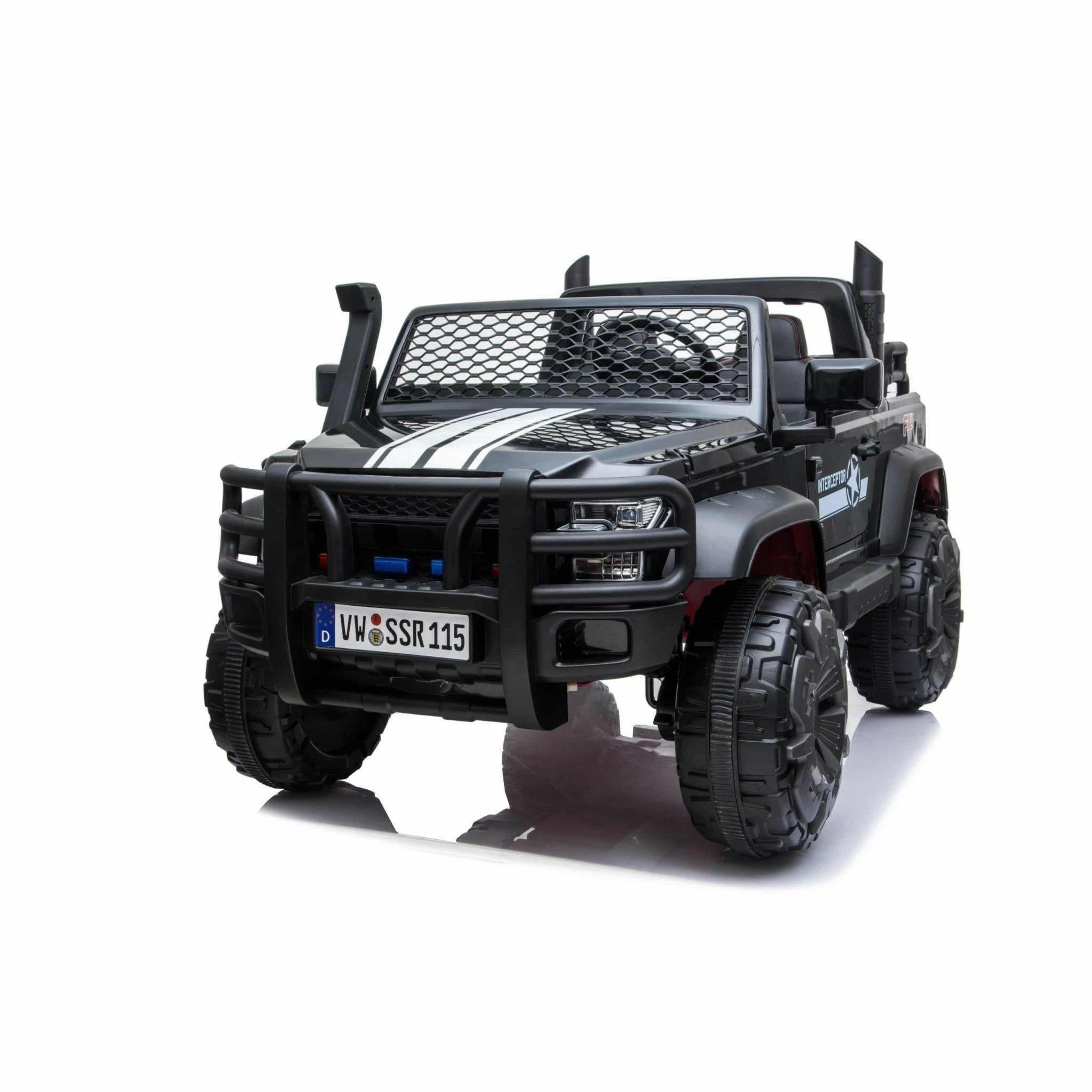 24V Freddo Toys Pick Up Truck 2 Seater Ride on with Parental Remote Control for 3+ Years - Dti Direct USA