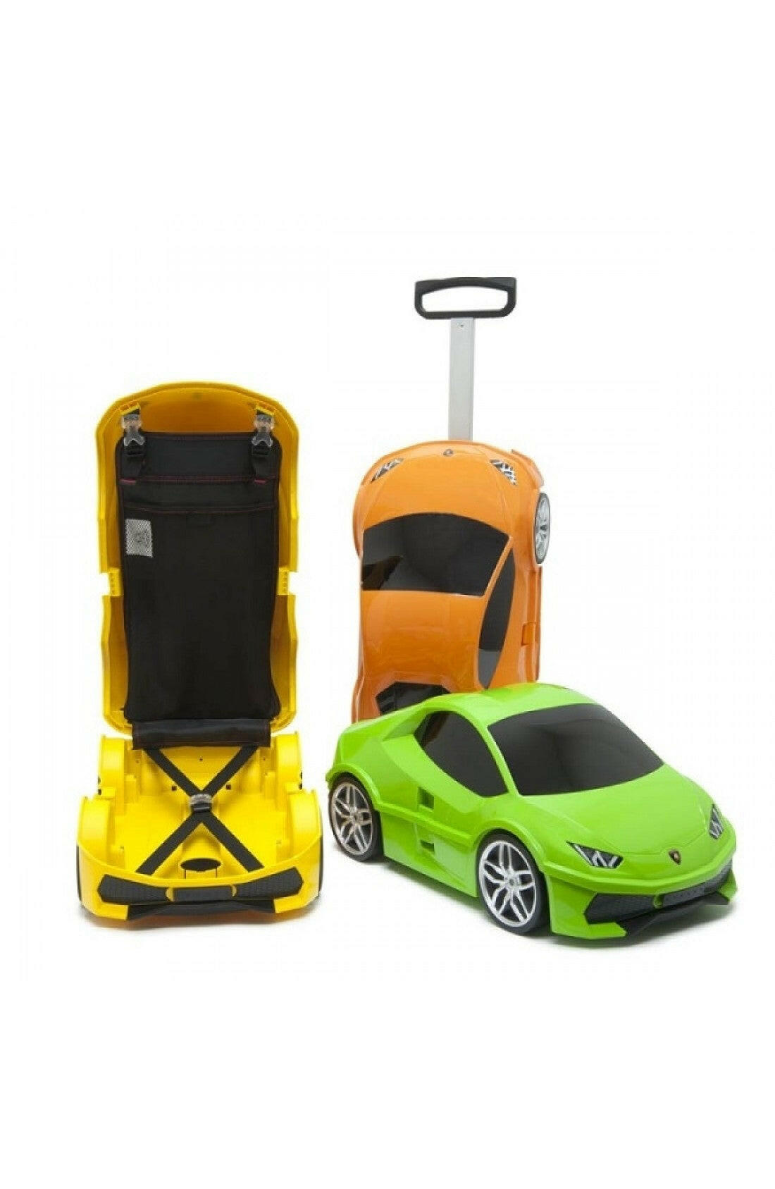 Lamborghini Huracan Carry-On Handle Luggage For Kids Trolley Suitcase - Kids Eye Candy