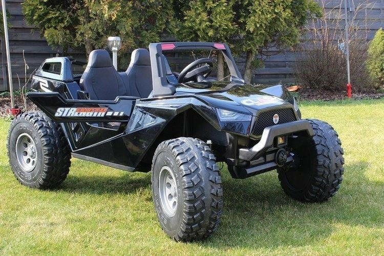 Kids Electric Ride On Off Road Buggy 24V 2 Leather Seats MP4 Player 15' Wheels - Kids Eye Candy