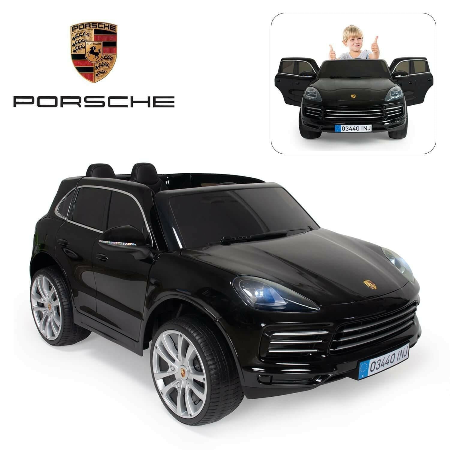 Porsche Cayenne Kids 12V Ride-On Car Parental Control MP3.