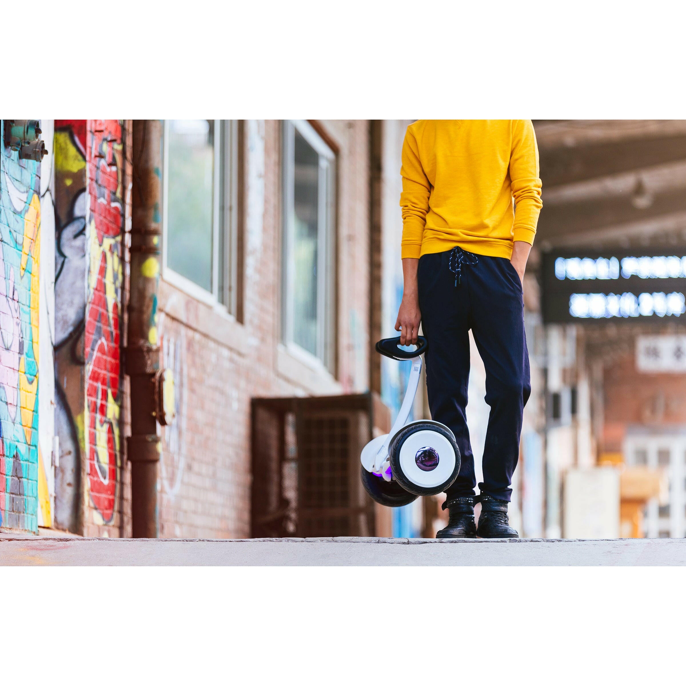 Segway Ninebot S Self Balancing Transport Hoverboard LED App Connected - Kids Eye Candy