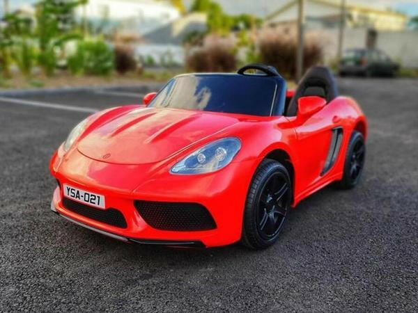 24V Licensed Kids Luxury Super Car Panamera Two-Seater 180W Remote Control Bluetooth MP3 - Kids Eye Candy