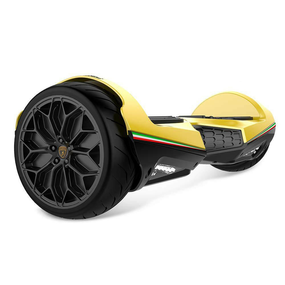 Lamborghini Style 6.5" Electric Hoverboard with LED Lights Bluetooth MP3 Player - Kids Eye Candy