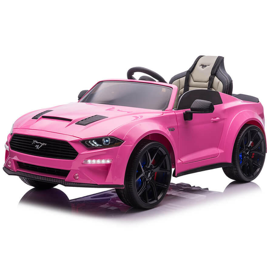 Ford Mustang GT Kids Ride-On Car R/C Parent Remote MP3 LED Wheels - Kids Eye Candy