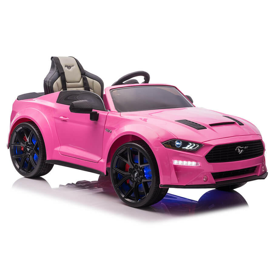 Ford Mustang GT Kids Ride-On Car R/C Parent Remote MP3 LED Wheels - Kids Eye Candy